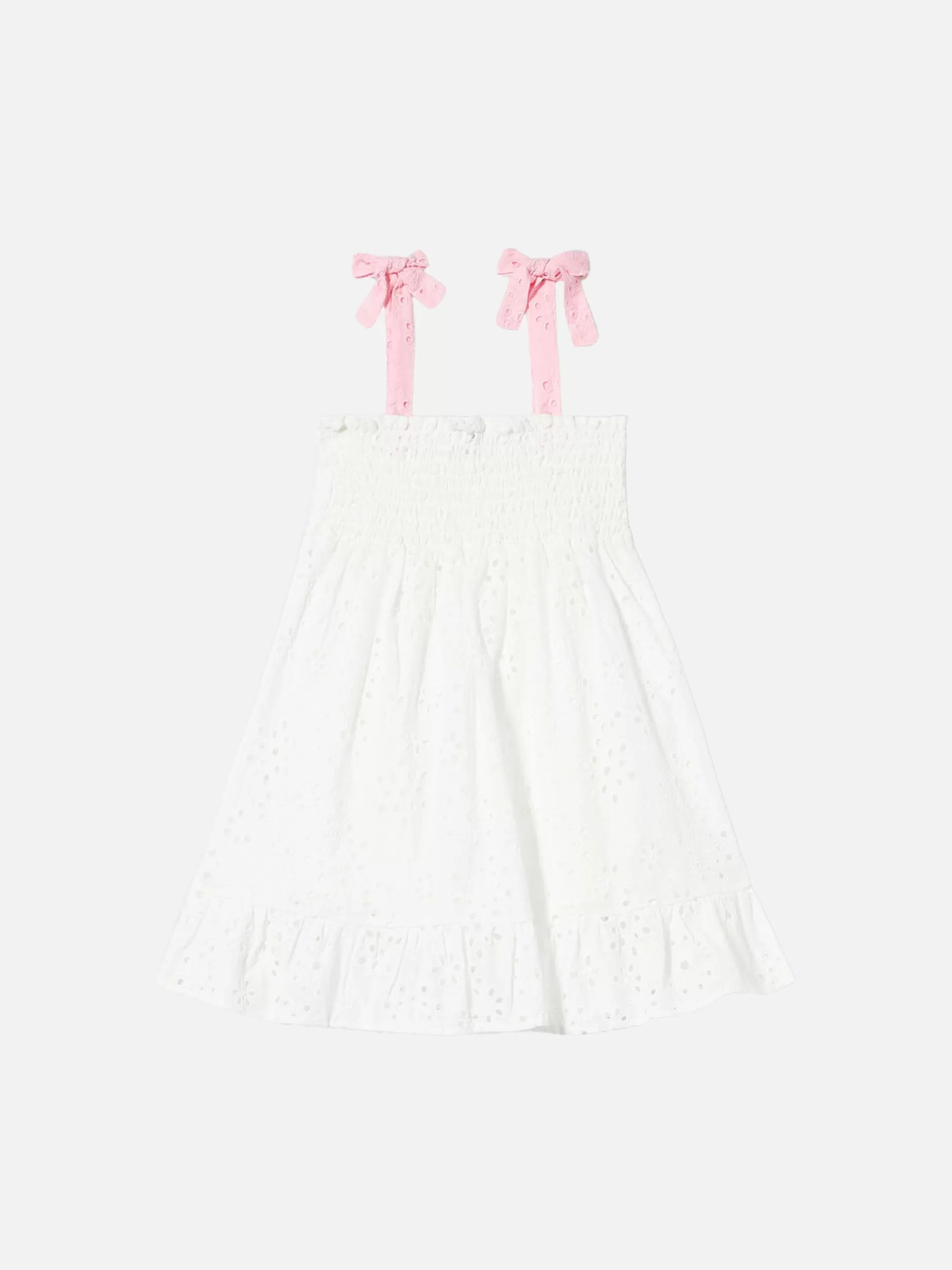 Discount Abito bianco da bambina Vestiti