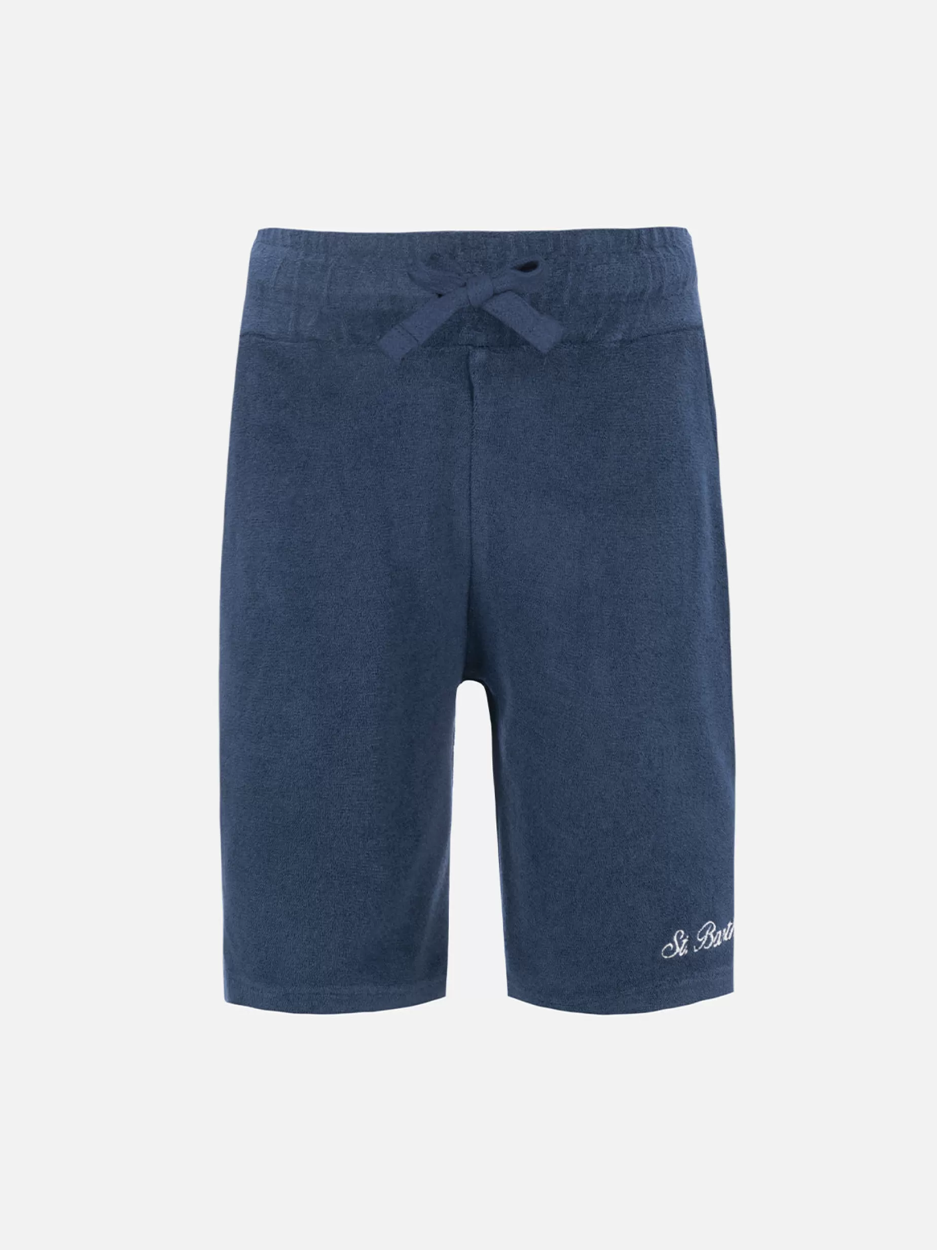 Best Bermuda bambino in spugna blu navy Randle Jr Bambino Bermuda E Pantaloni