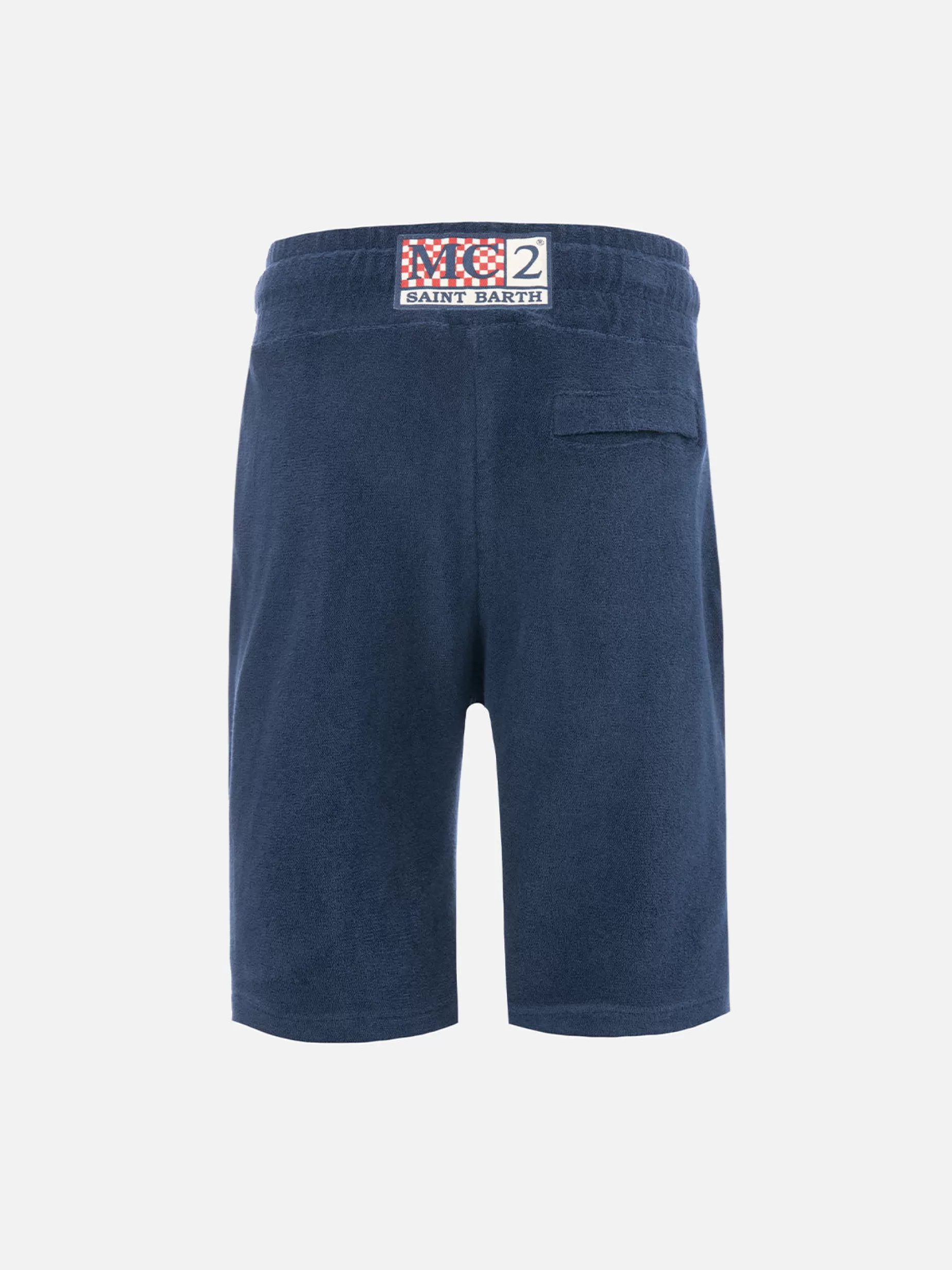 Best Bermuda bambino in spugna blu navy Randle Jr Bambino Bermuda E Pantaloni