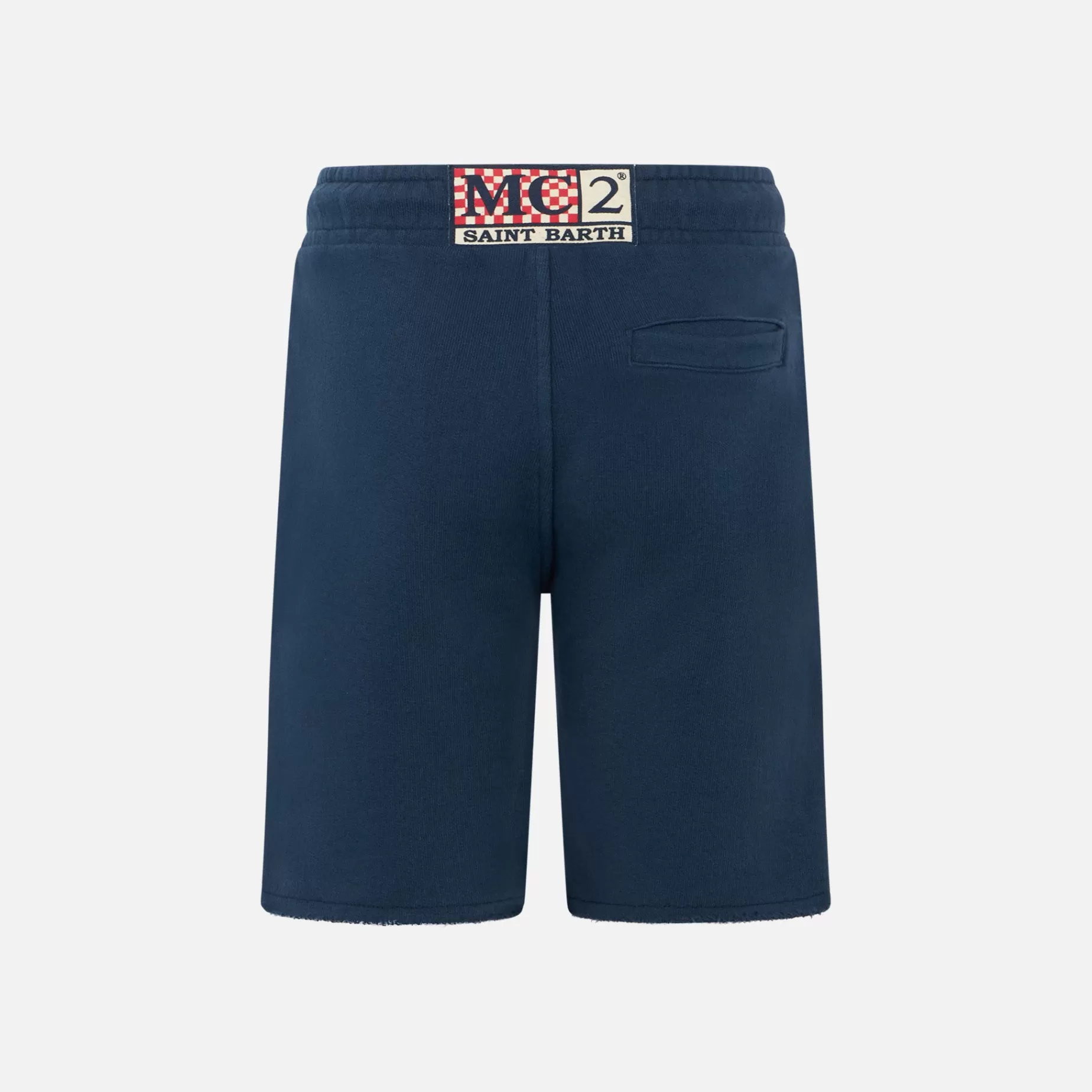 Store Bermuda da bambino in cotone blu navy Bambino Bermuda E Pantaloni