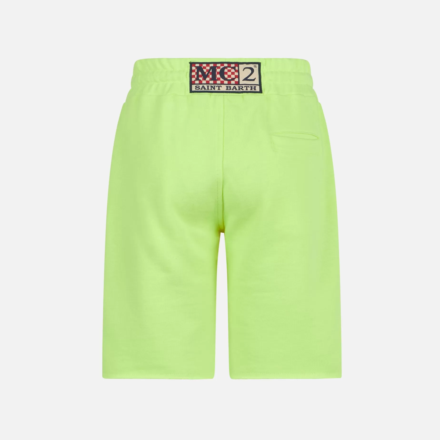 Flash Sale Bermuda da bambino in cotone giallo fluo Bambino Bermuda E Pantaloni