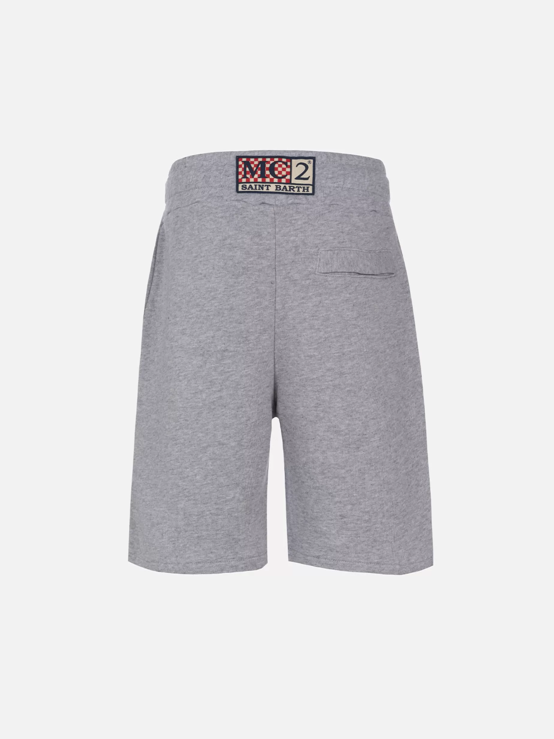 Cheap Bermuda da bambino in felpa di cotone grigio Randle Jr Bambino Bermuda E Pantaloni | Abbigliamento