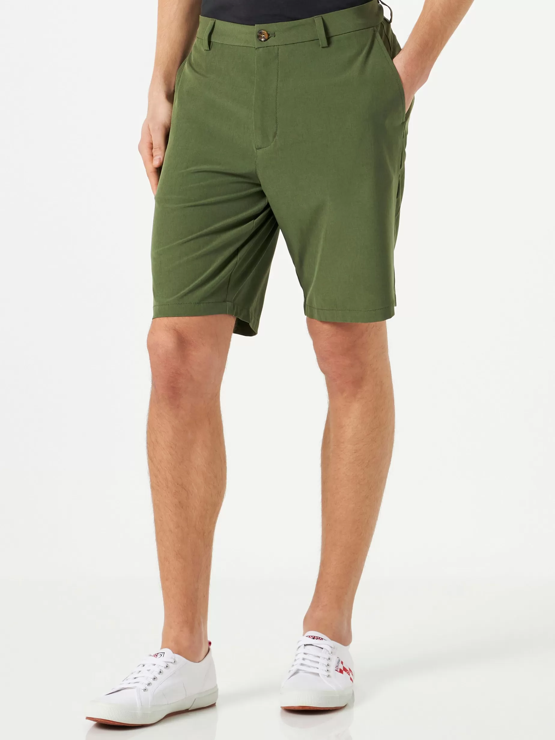 New Bermuda da uomo verde militare Uomo Bermuda E Pantaloni