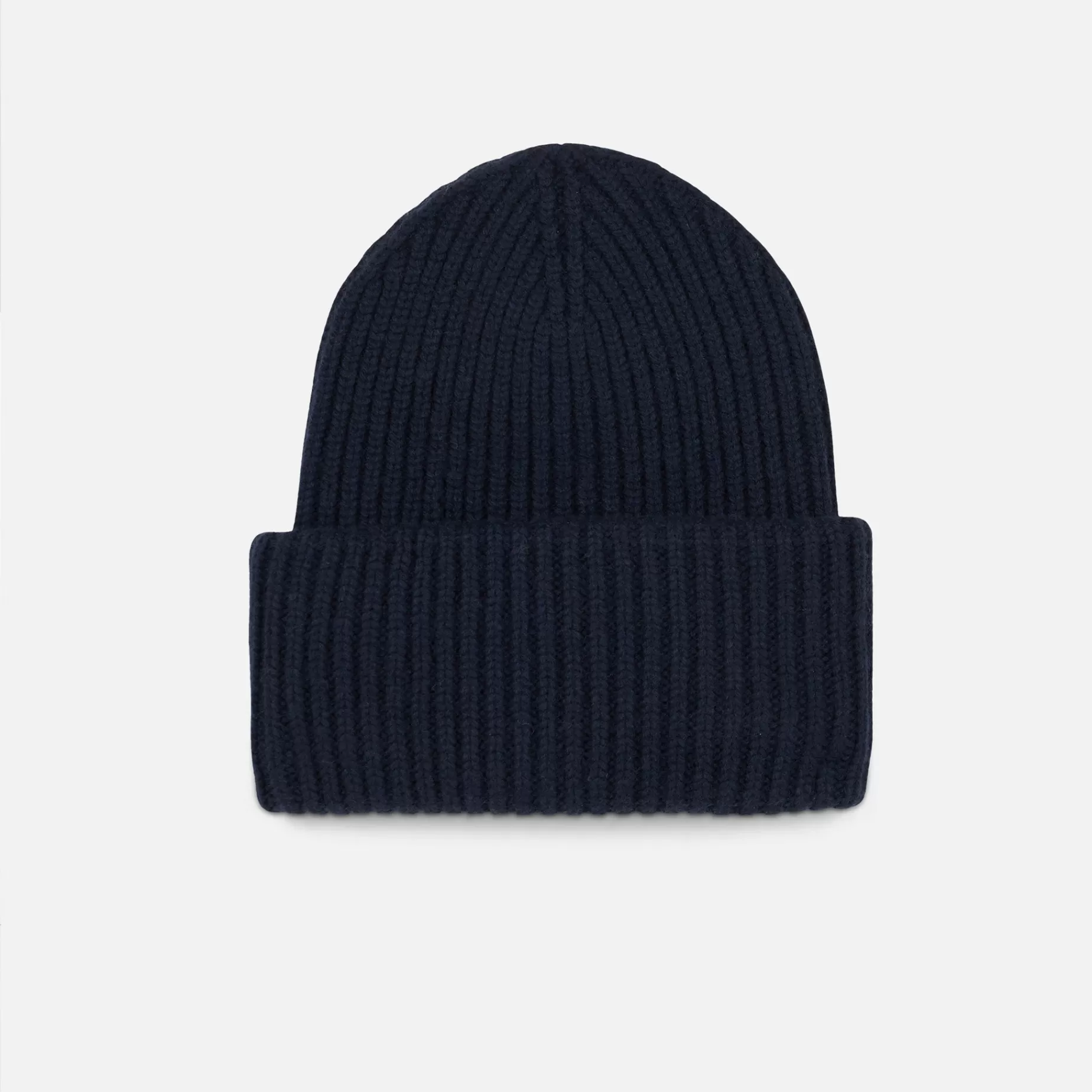 Cheap Berretto da bambino blu a coste con etichetta Saint Barth Bambino Cappelli E Berretti