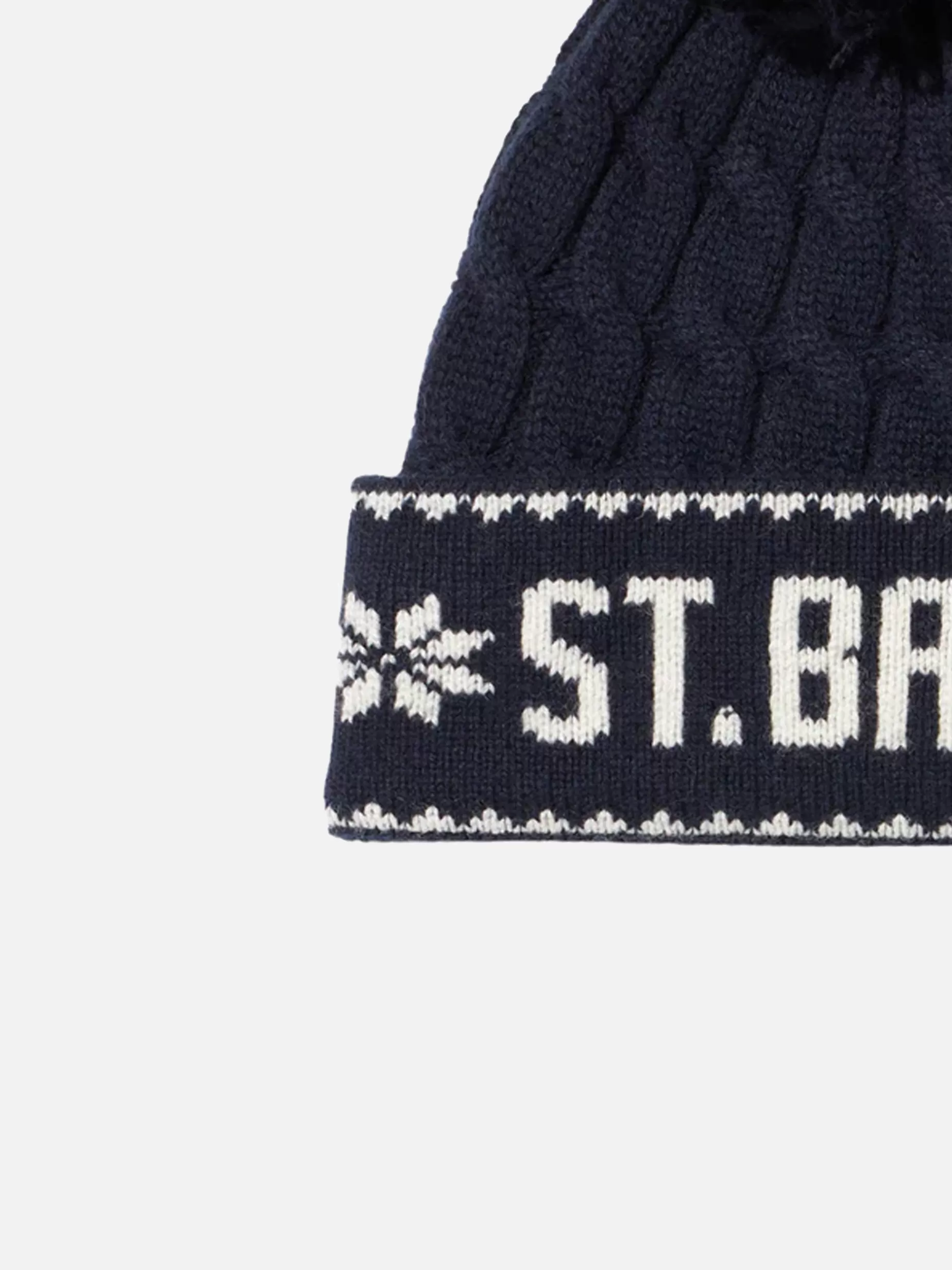 Online Berretto da bambino blu navy con pompon Bambino Cappelli E Berretti