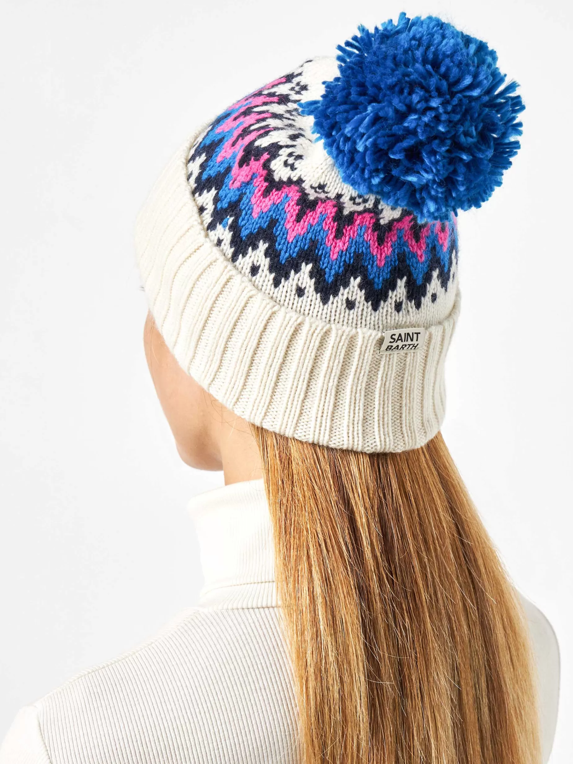 Discount Berretto da donna con pompon Donna Cappelli E Berretti