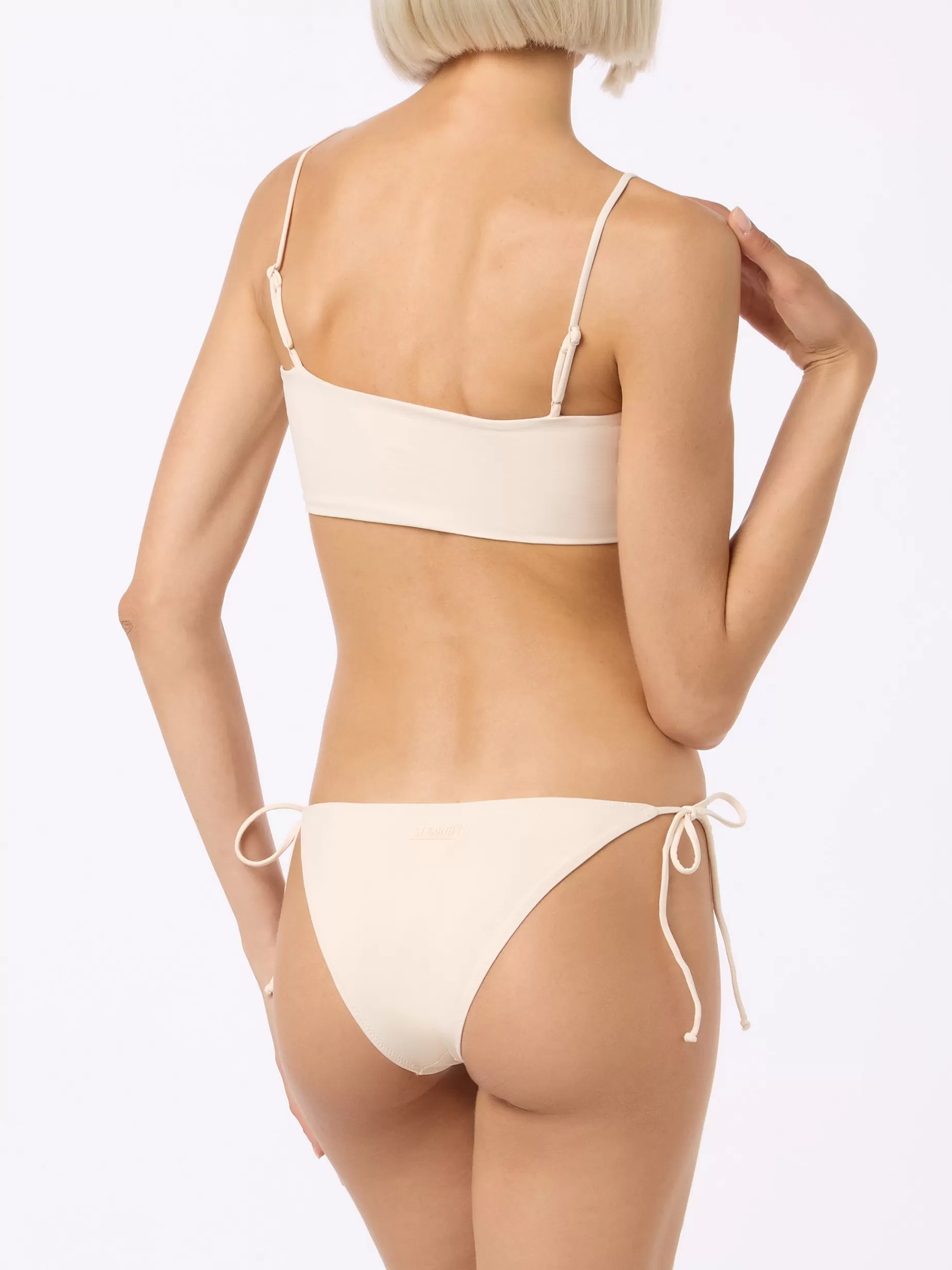 Best Sale Bikini a fascia beige da donna Athena Virgo con strass Donna Bikini