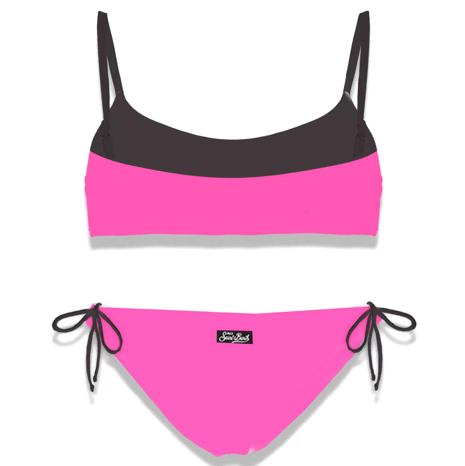 Best Sale Bikini da bambina a bralette con grafica frontale St. Barth Costumi Da Bagno Tinta Unita | Bikini E Slip Mare