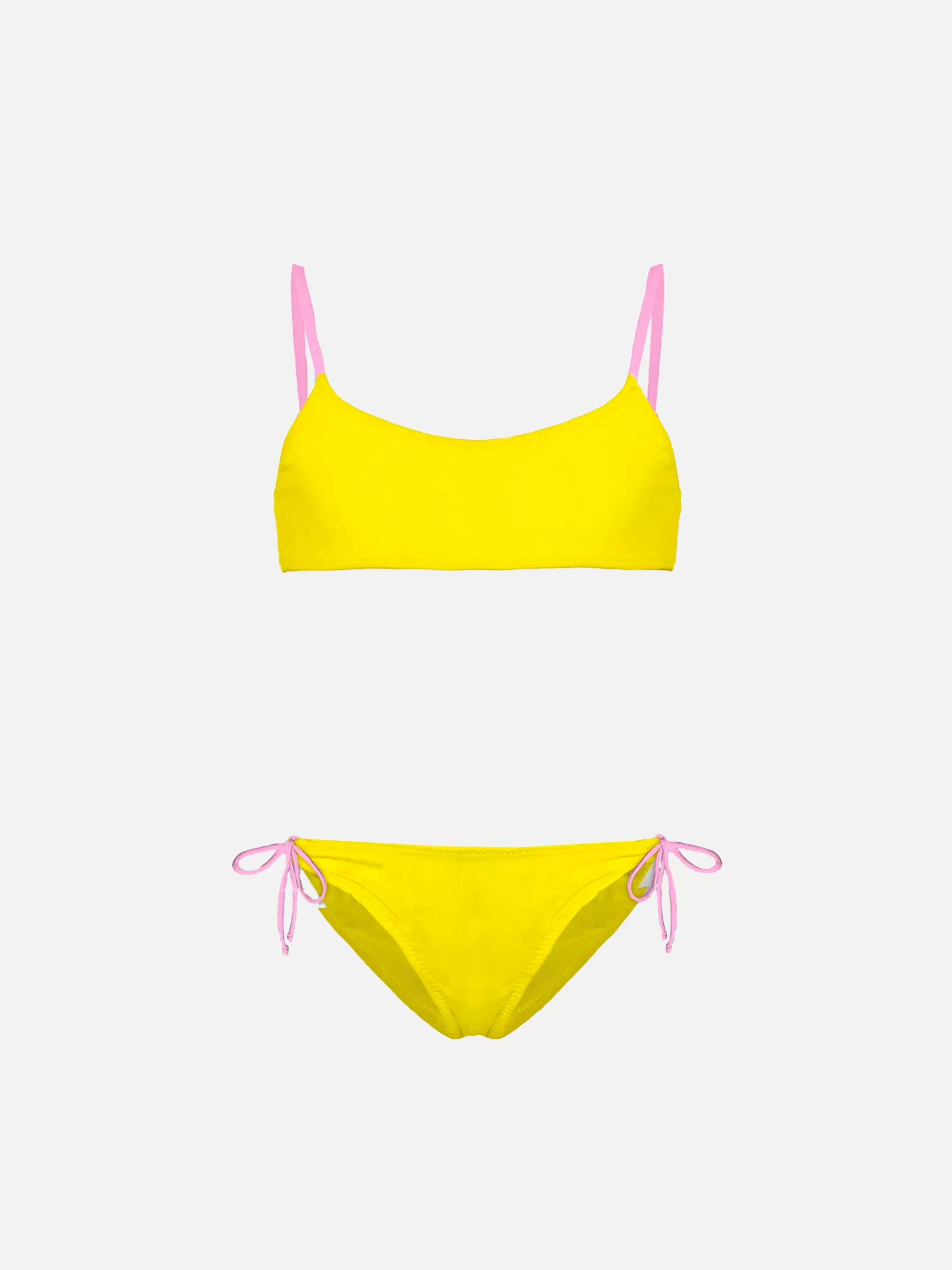 Cheap Bikini da bambina a bralette con ricamo St. Barth addicted Costumi Da Bagno Tinta Unita | Bikini E Slip Mare