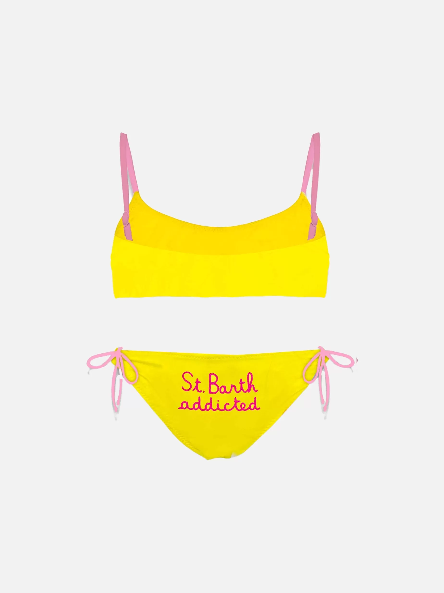 Cheap Bikini da bambina a bralette con ricamo St. Barth addicted Costumi Da Bagno Tinta Unita | Bikini E Slip Mare
