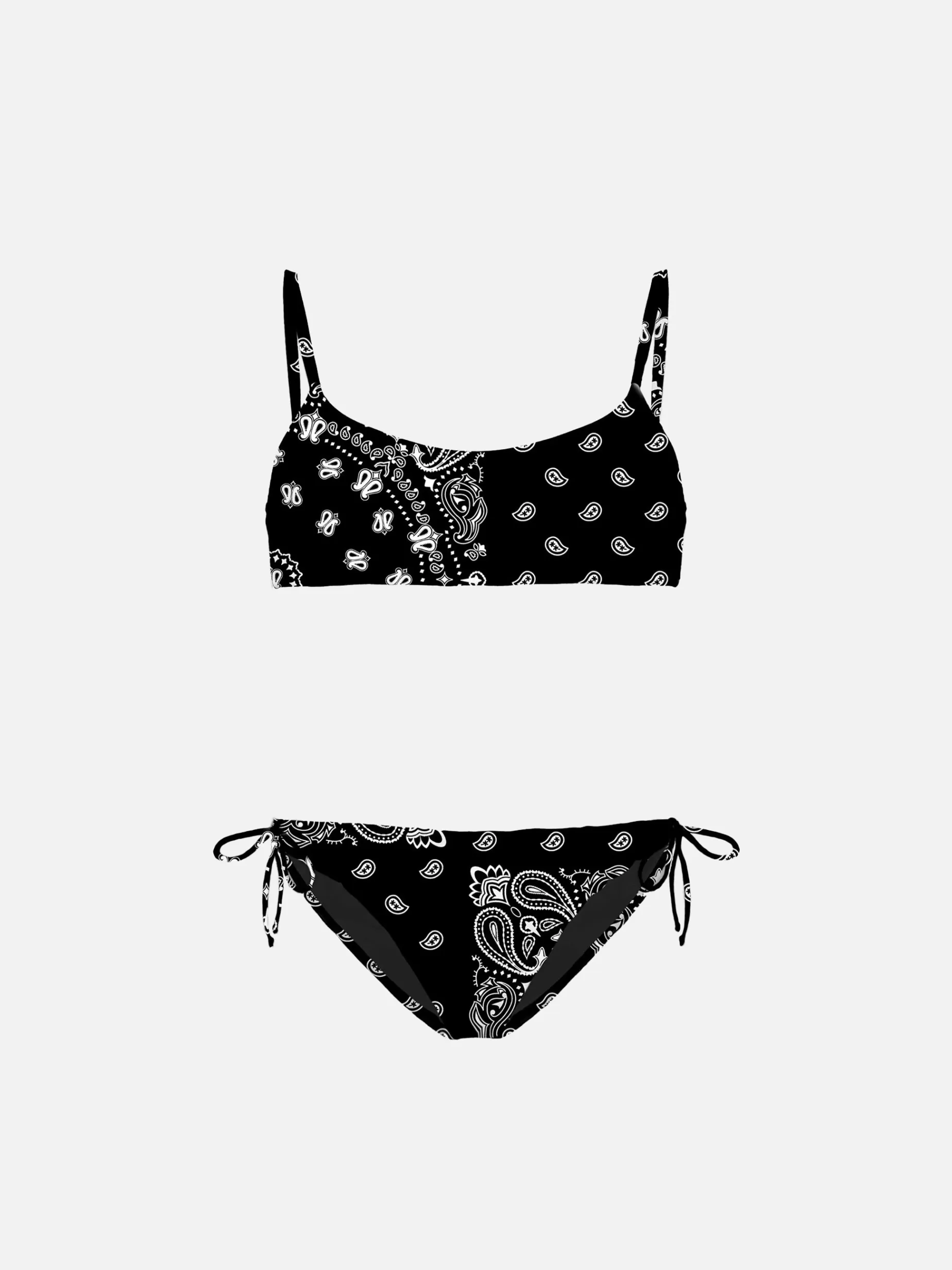 Outlet Bikini da bambina a bralette con stampa bandana Costumi Da Bagno Stampati | Bikini E Slip Mare