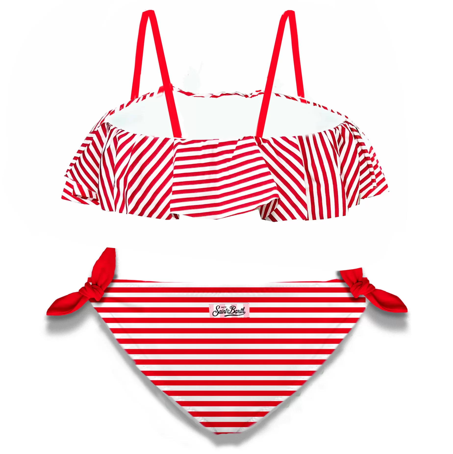 Discount Bikini da bambina a righe rosse Costumi Da Bagno Stampati | Bikini E Slip Mare