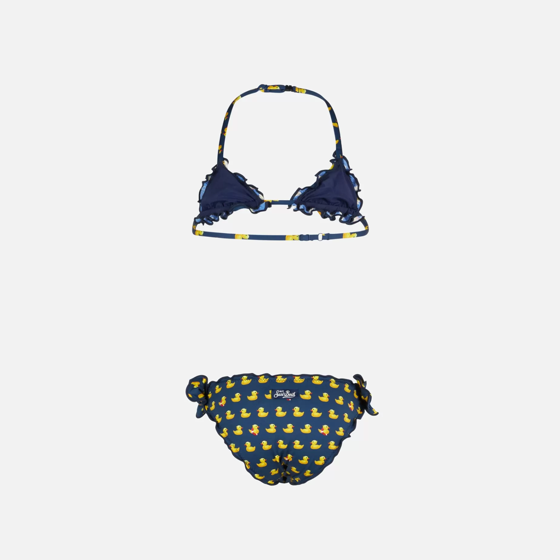 New Bikini da bambina a triangolo con stampa papere Costumi Da Bagno Stampati | Bikini E Slip Mare