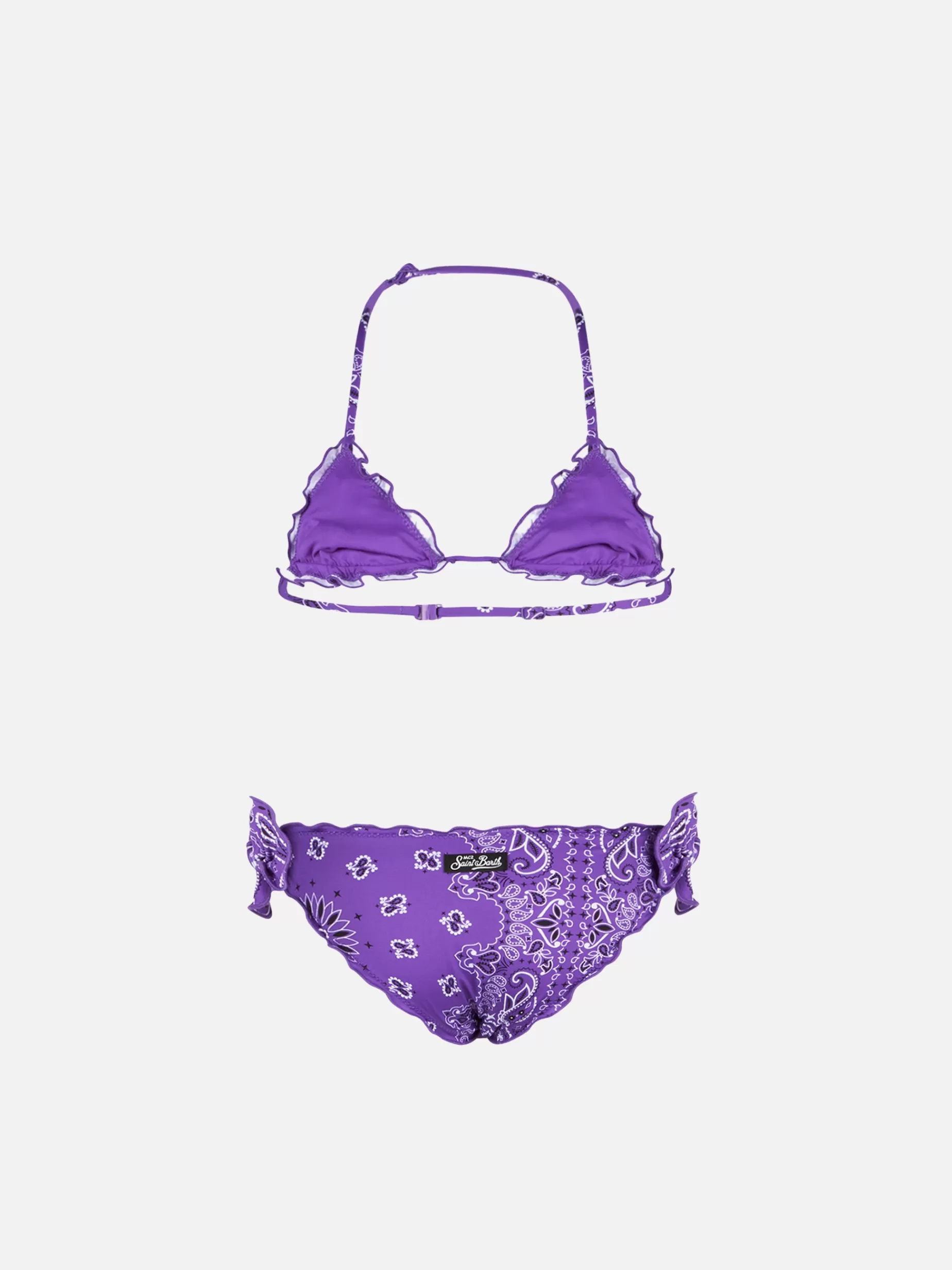 Hot Bikini da bambina a triangolo con stampa bandana Costumi Da Bagno Stampati | Bikini E Slip Mare