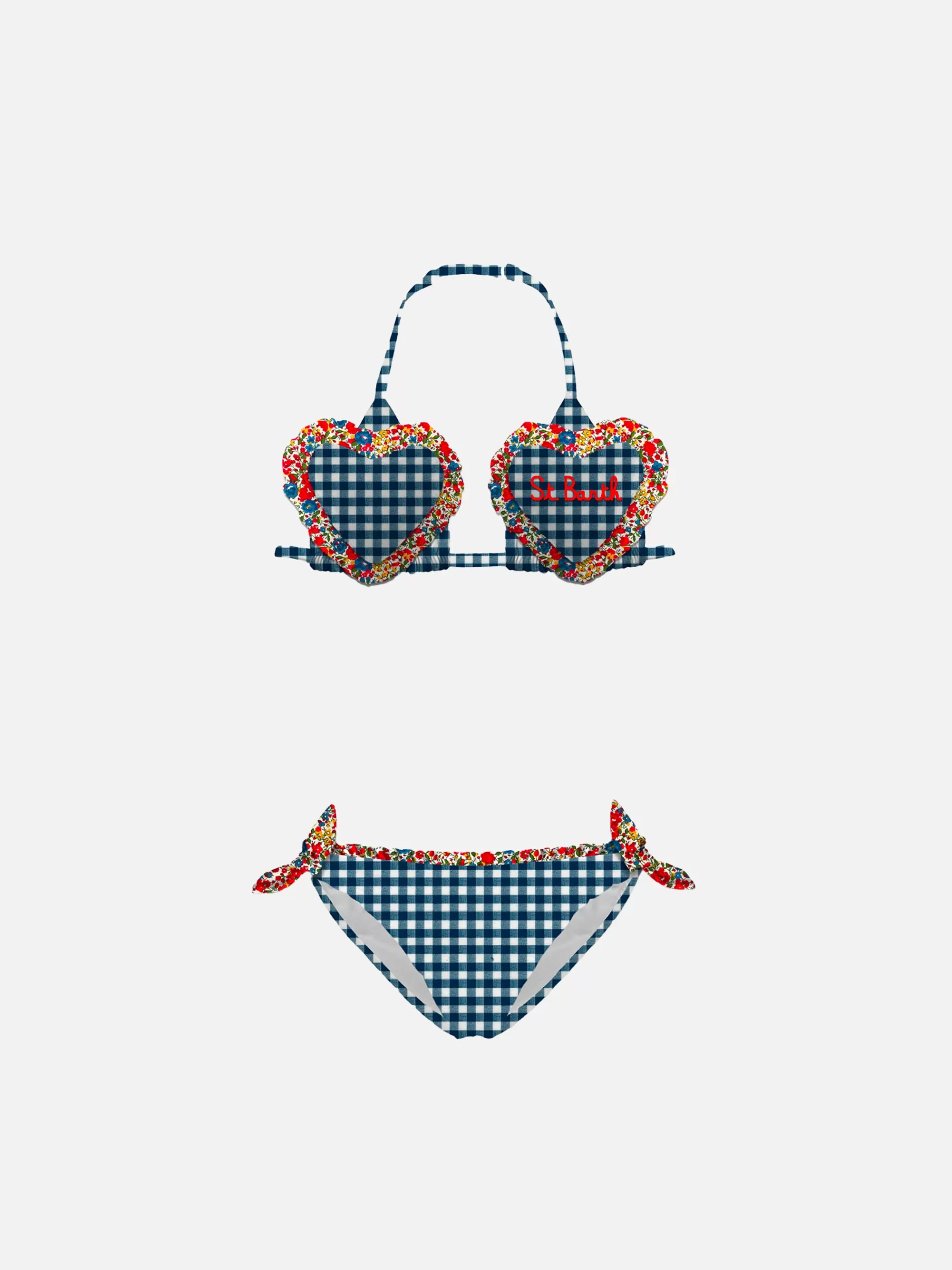 Best Bikini da bambina a triangolo con stampa Liberty | EDIZIONE SPECIALE LIBERTY Bikini E Slip Mare