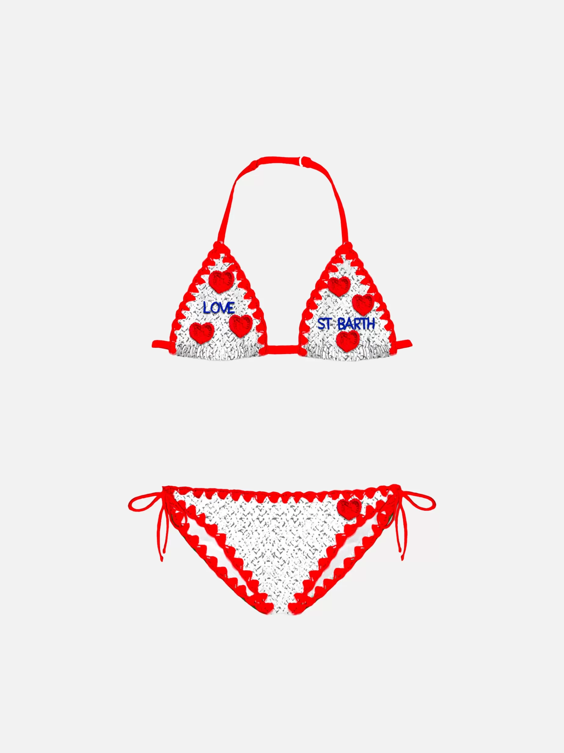 Hot Bikini da bambina con cuori Costumi Da Bagno Stampati | Bikini E Slip Mare