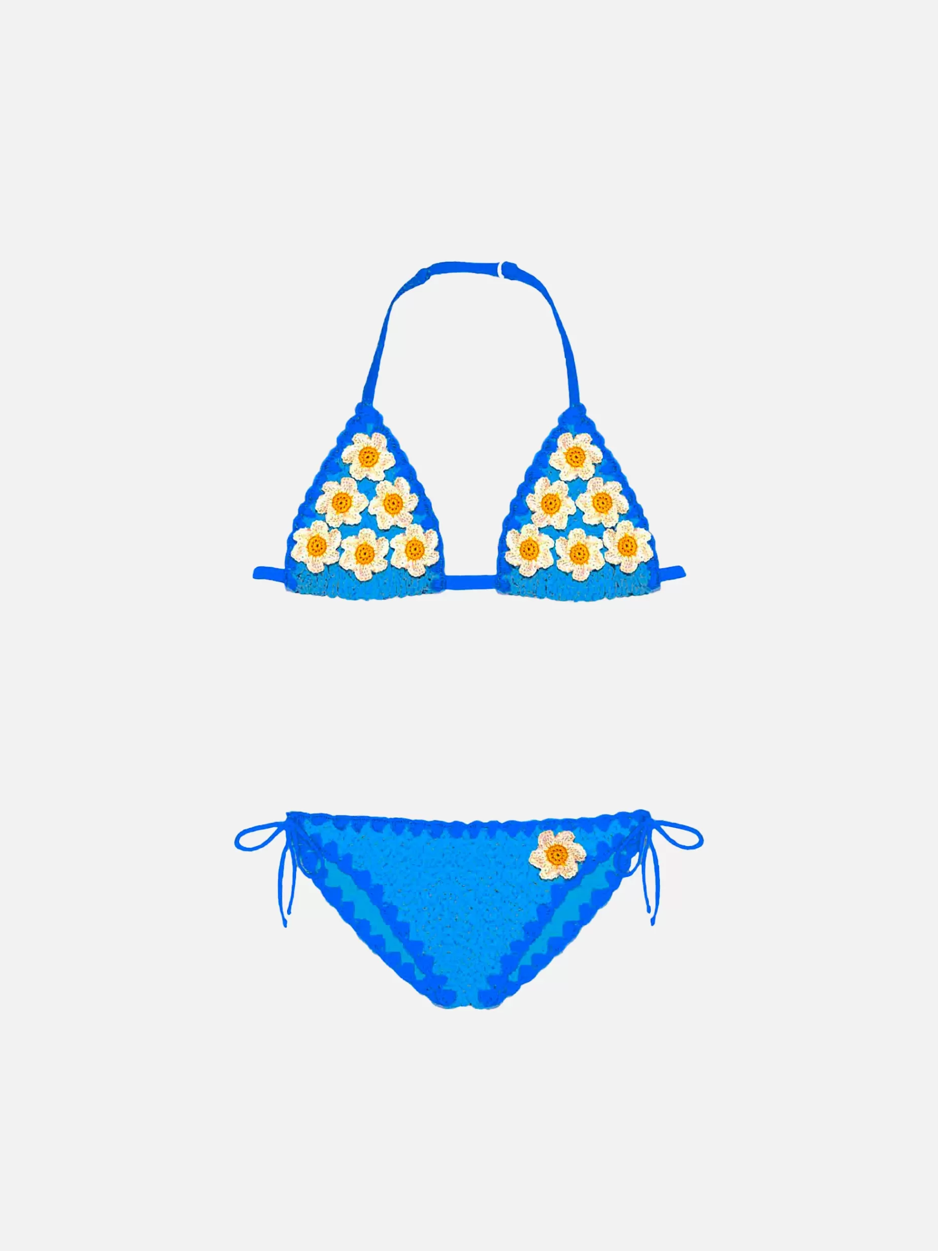 Fashion Bikini da bambina con ricamo Costumi Da Bagno Stampati | Bikini E Slip Mare