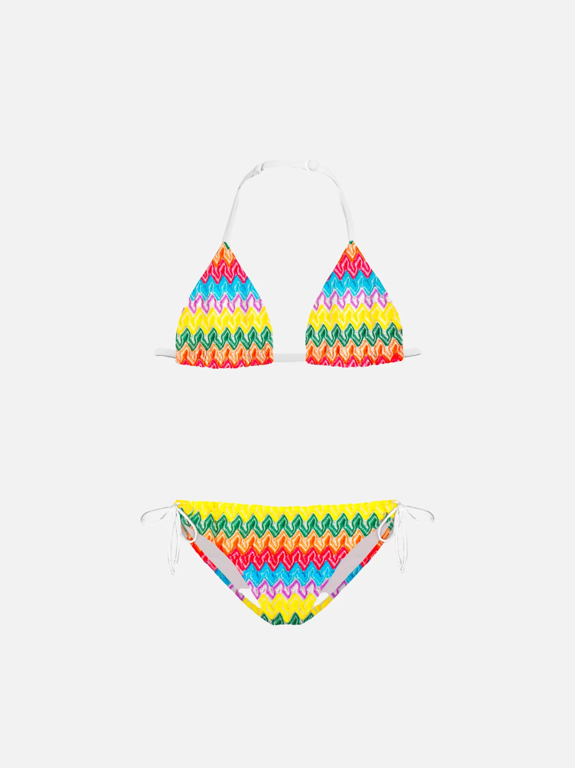 Online Bikini da bambina in maglia Chevron Costumi Da Bagno Stampati | Bikini E Slip Mare