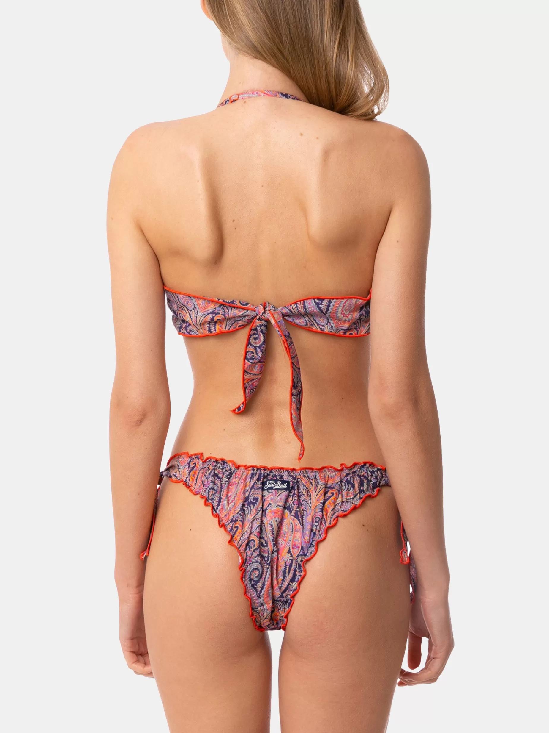 Store Bikini da donna a fascia con stampa Liberty | EDIZIONE SPECIALE LIBERTY Donna Costumi Stampati | Bikini