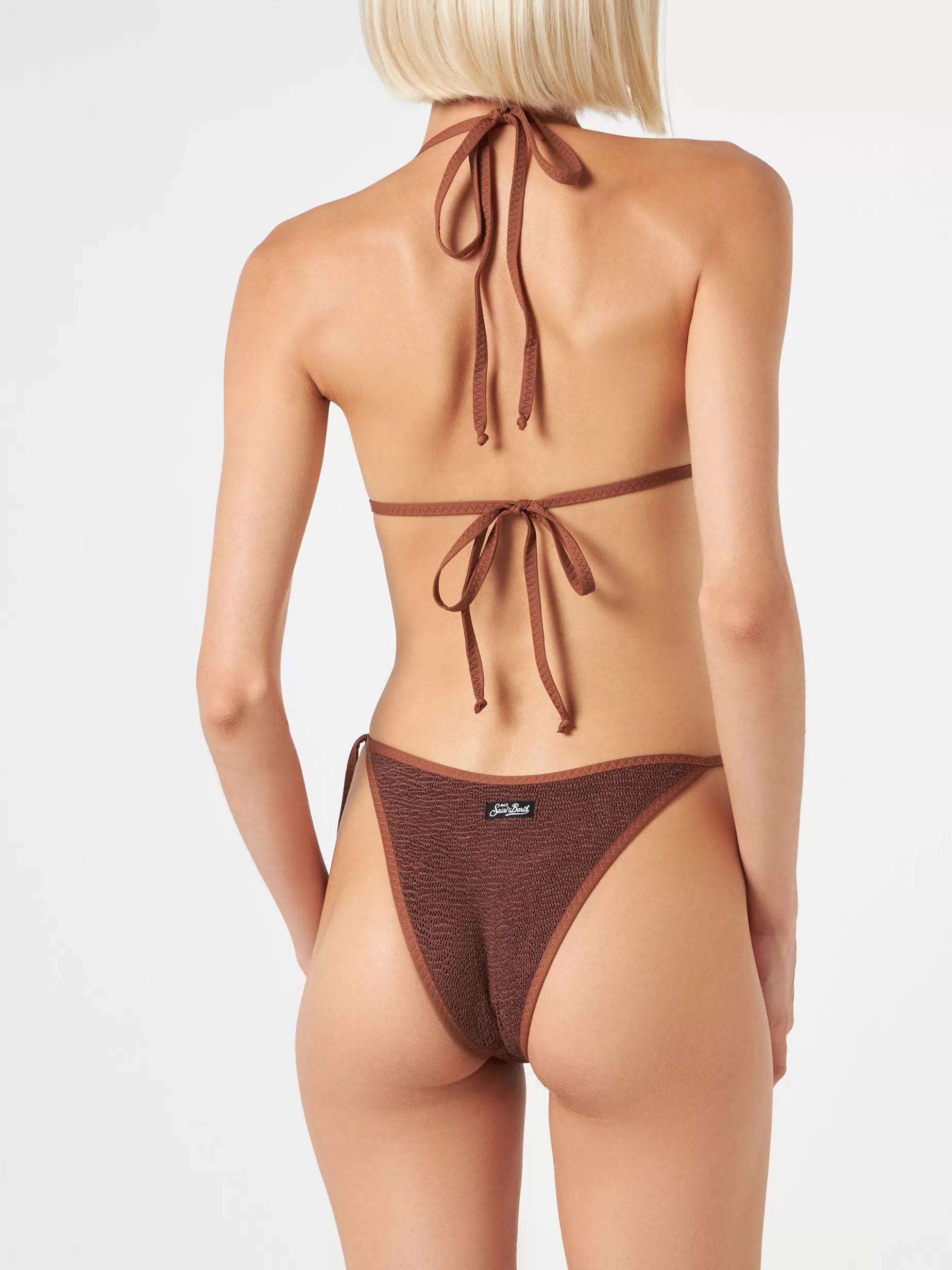 Shop Bikini da donna a triangolo crinkle Donna Bikini | Crinkle