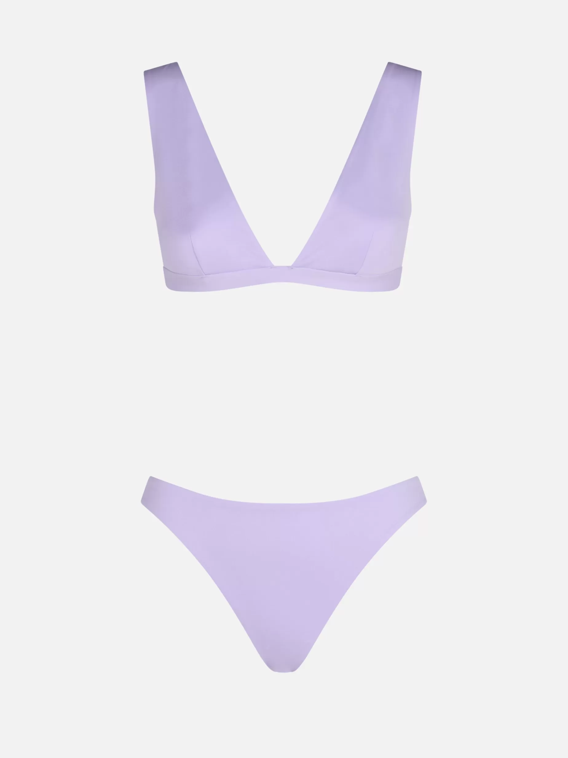 Store Bikini da donna lilla termosaldato con scollo a V Ofelia Reanna Donna Costumi Tinta Unita | Bikini