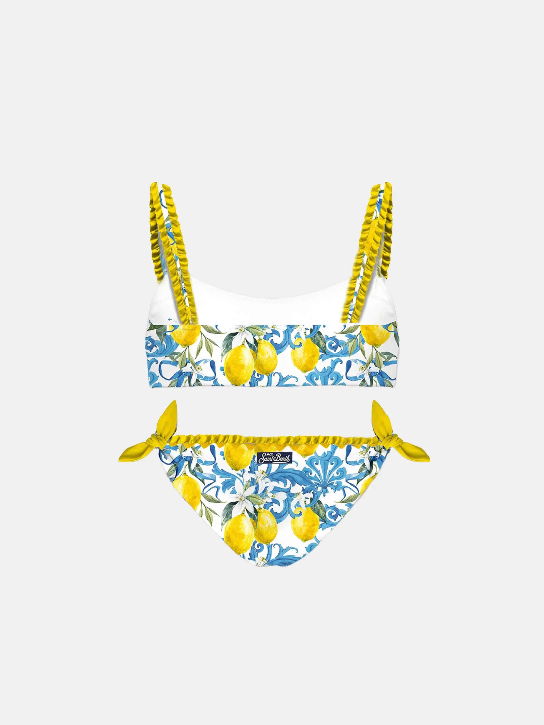 Cheap Bikini top da bambina con stampa barocca Costumi Da Bagno Stampati | Bikini E Slip Mare