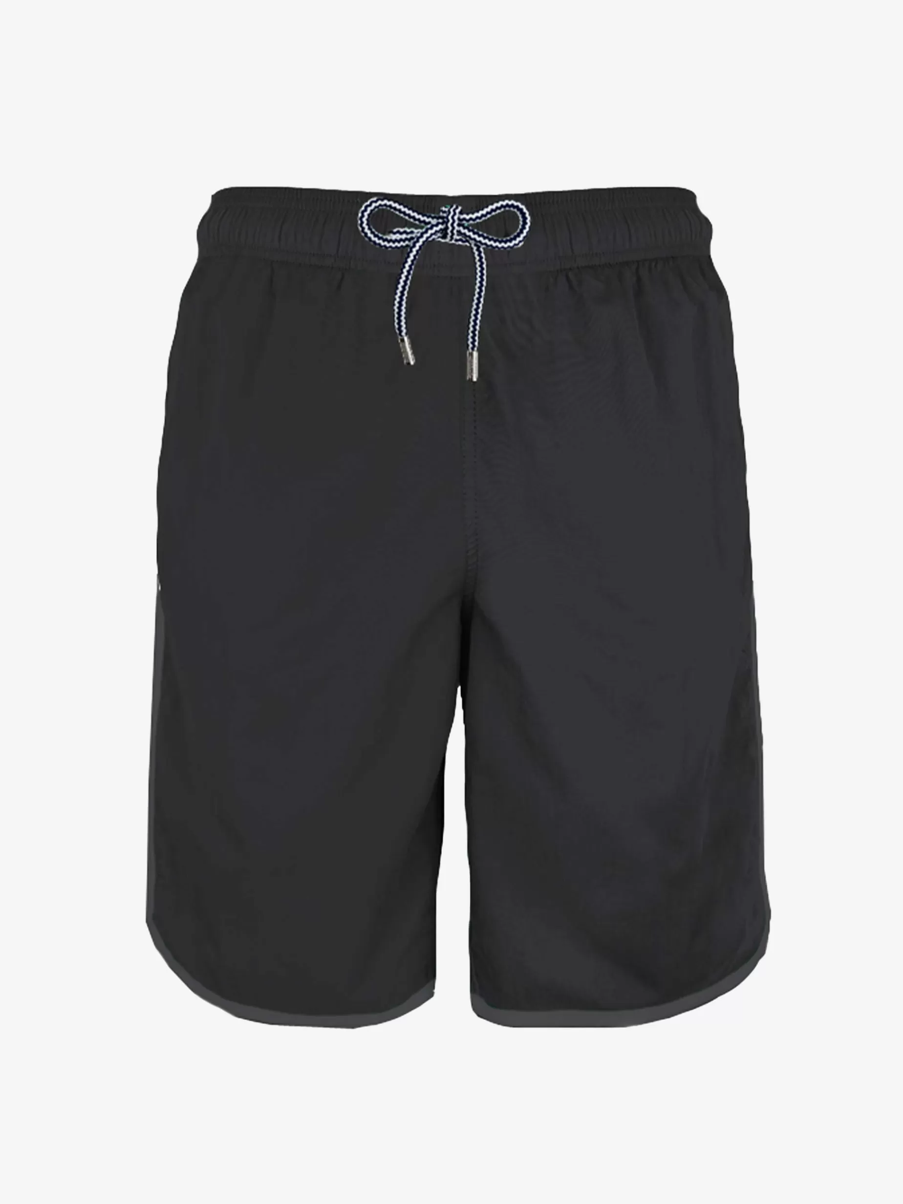 Flash Sale Boardshort tinta unita nero Uomo Costumi Mare Tinta Unita