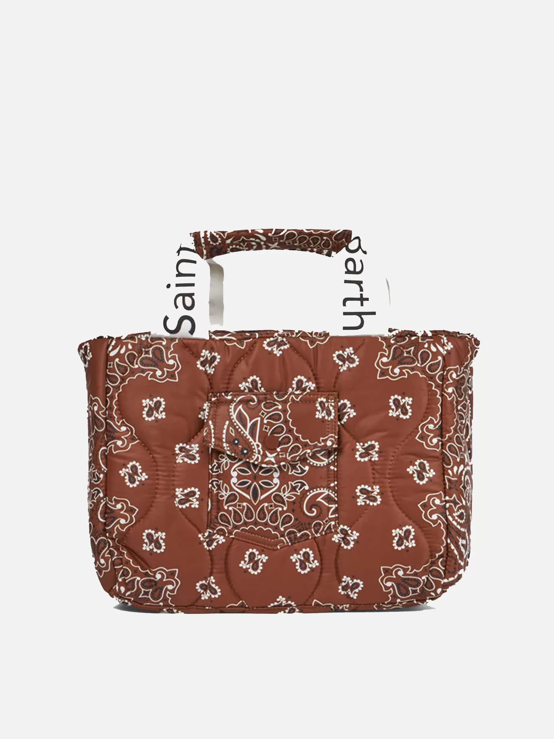 Clearance Borsa a mano imbottita con stampa bandana Accessori