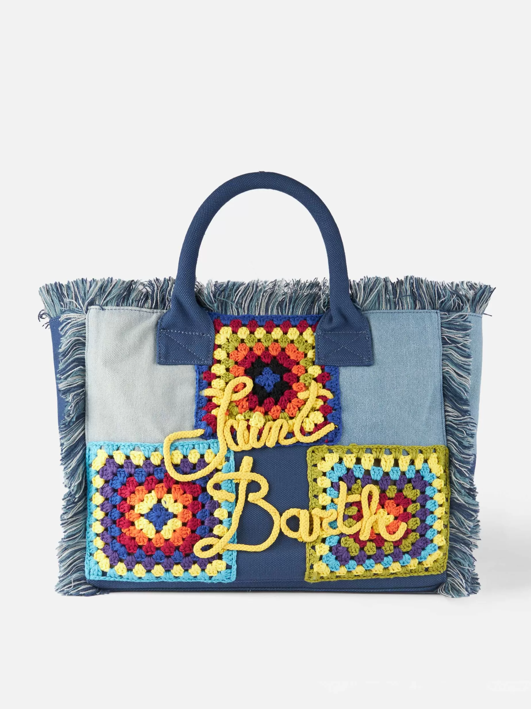 Best Borsa a spalla in tela all'uncinetto Donna Borse A Spalla | Borse A Spalla