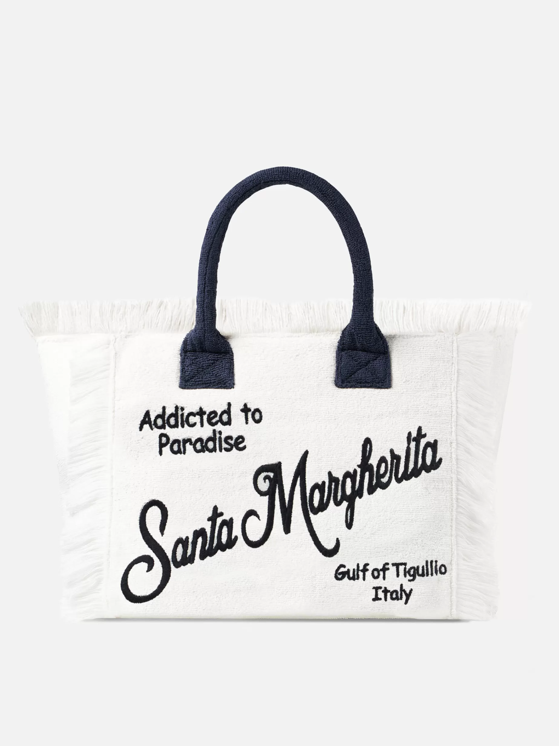 Outlet Borsa a spalla Vanity in spugna con ricamo Santa Margherita Donna Borse A Spalla | Borse A Spalla