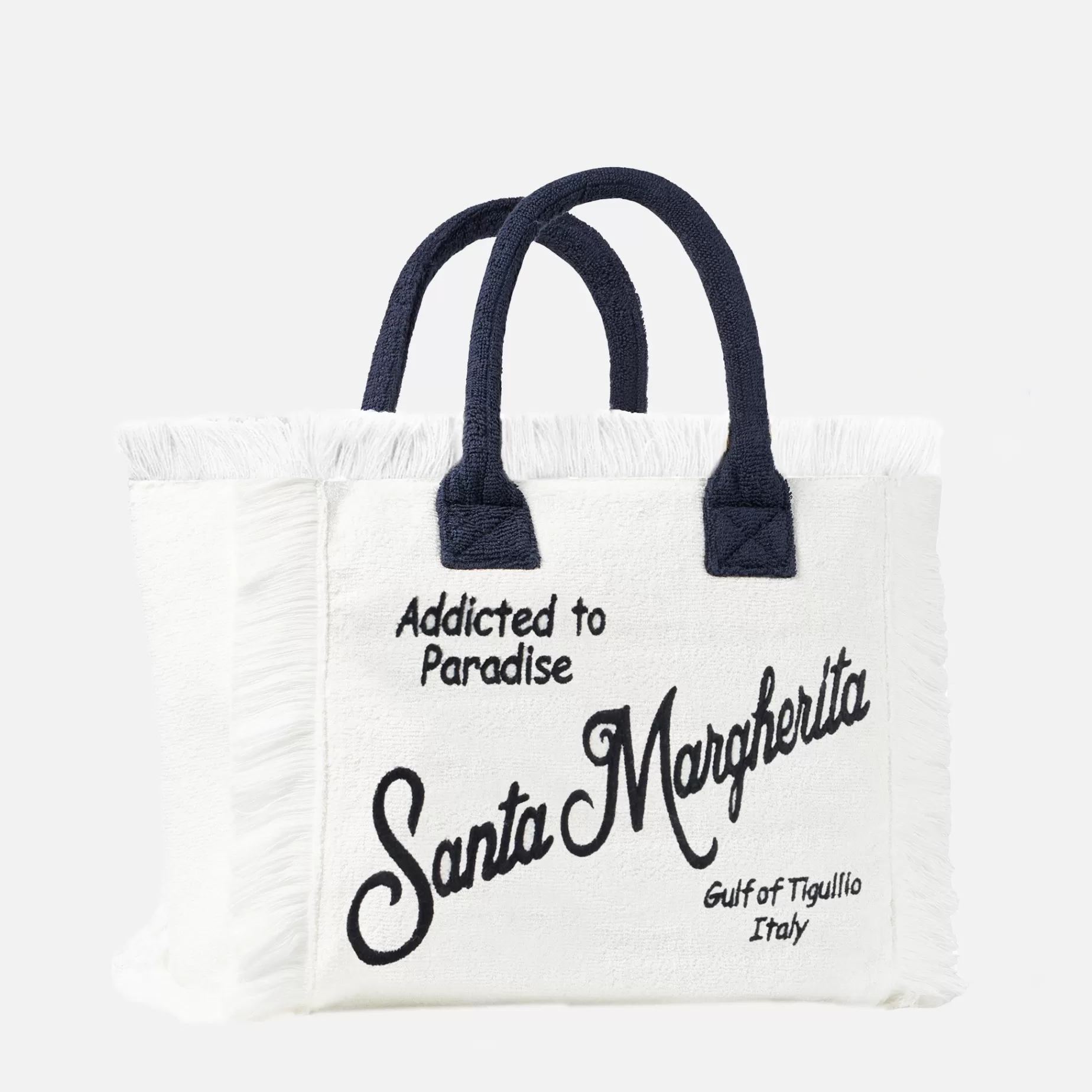 Outlet Borsa a spalla Vanity in spugna con ricamo Santa Margherita Donna Borse A Spalla | Borse A Spalla