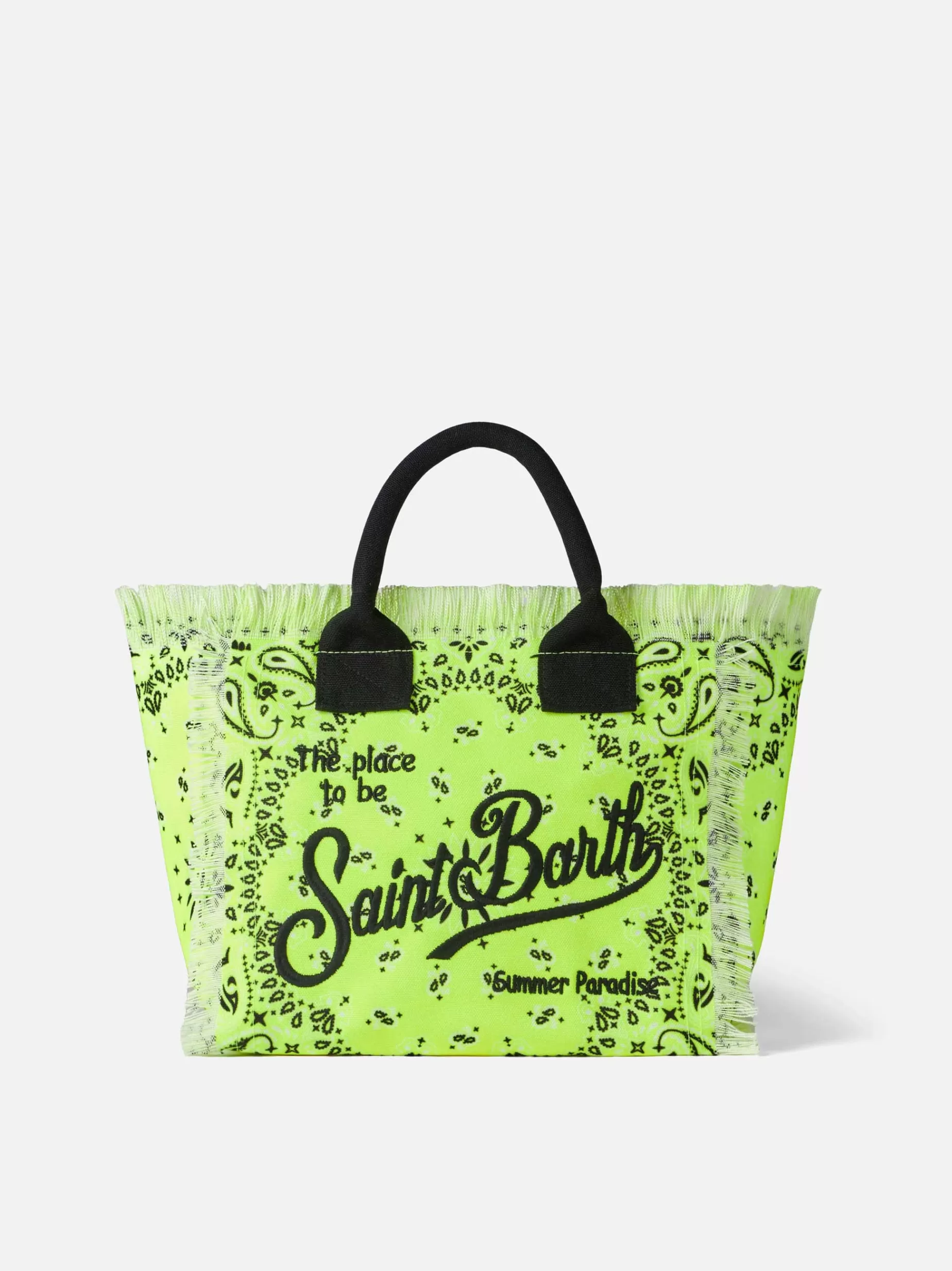 Cheap Borsa Colette giallo fluo con stampa bandana Donna Borse A Mano | Borse A Mano