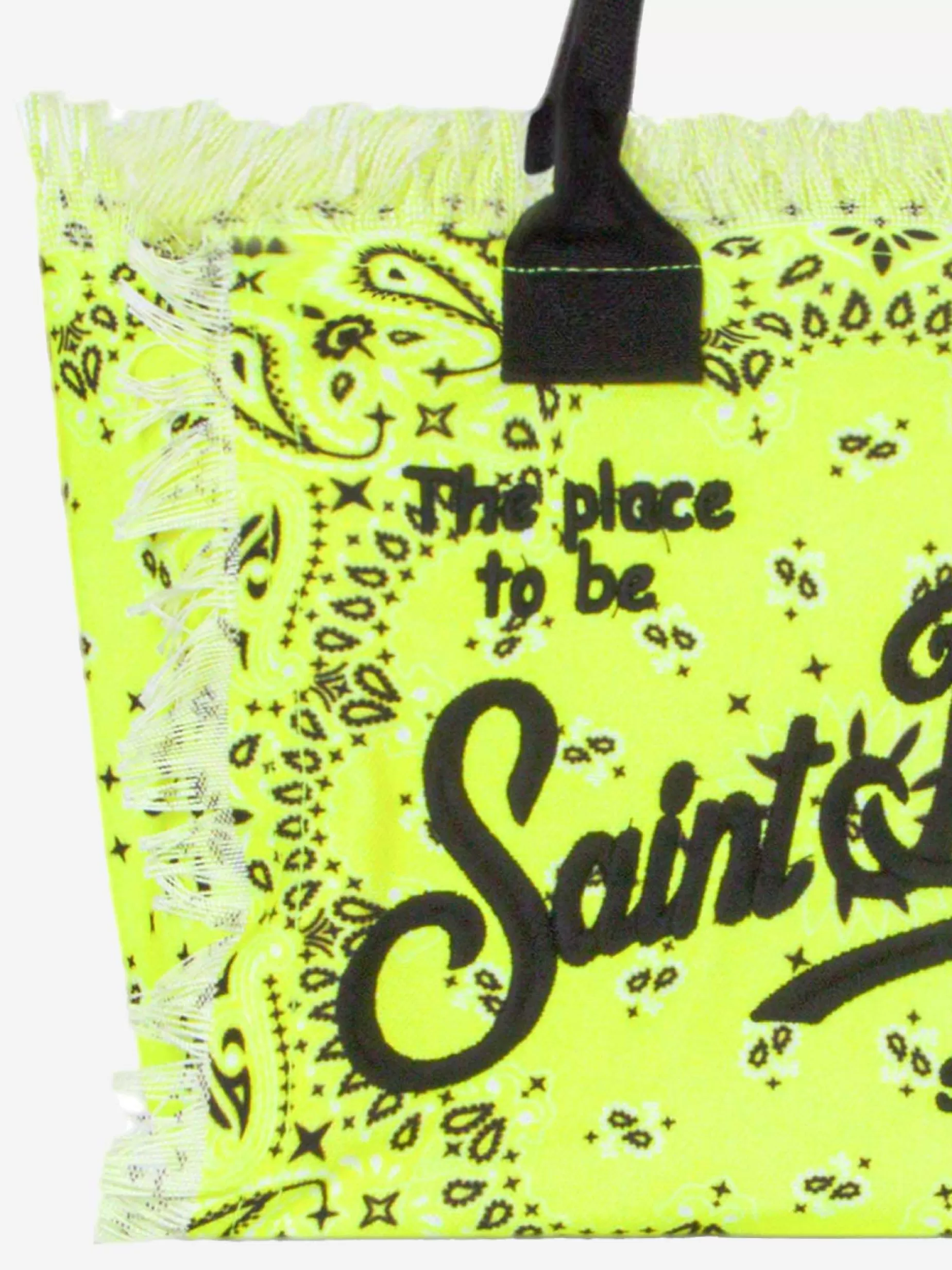 Best Borsa Colette in canvas di cotone con stampa bandana giallo fluo Donna Borse A Mano | Borse A Mano