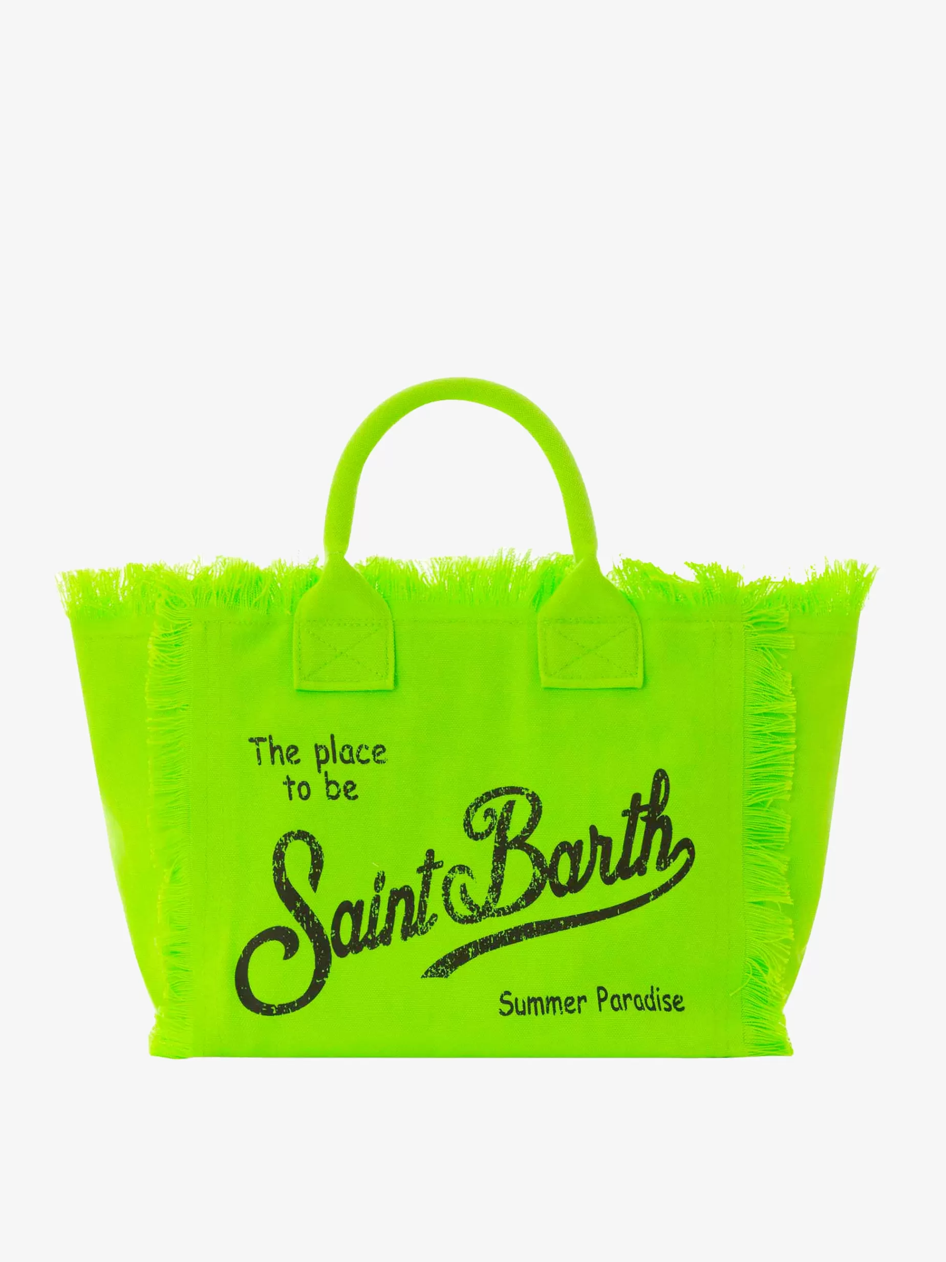 Hot Borsa Colette in canvas di cotone verde fluo Donna Borse A Mano | Borse A Mano