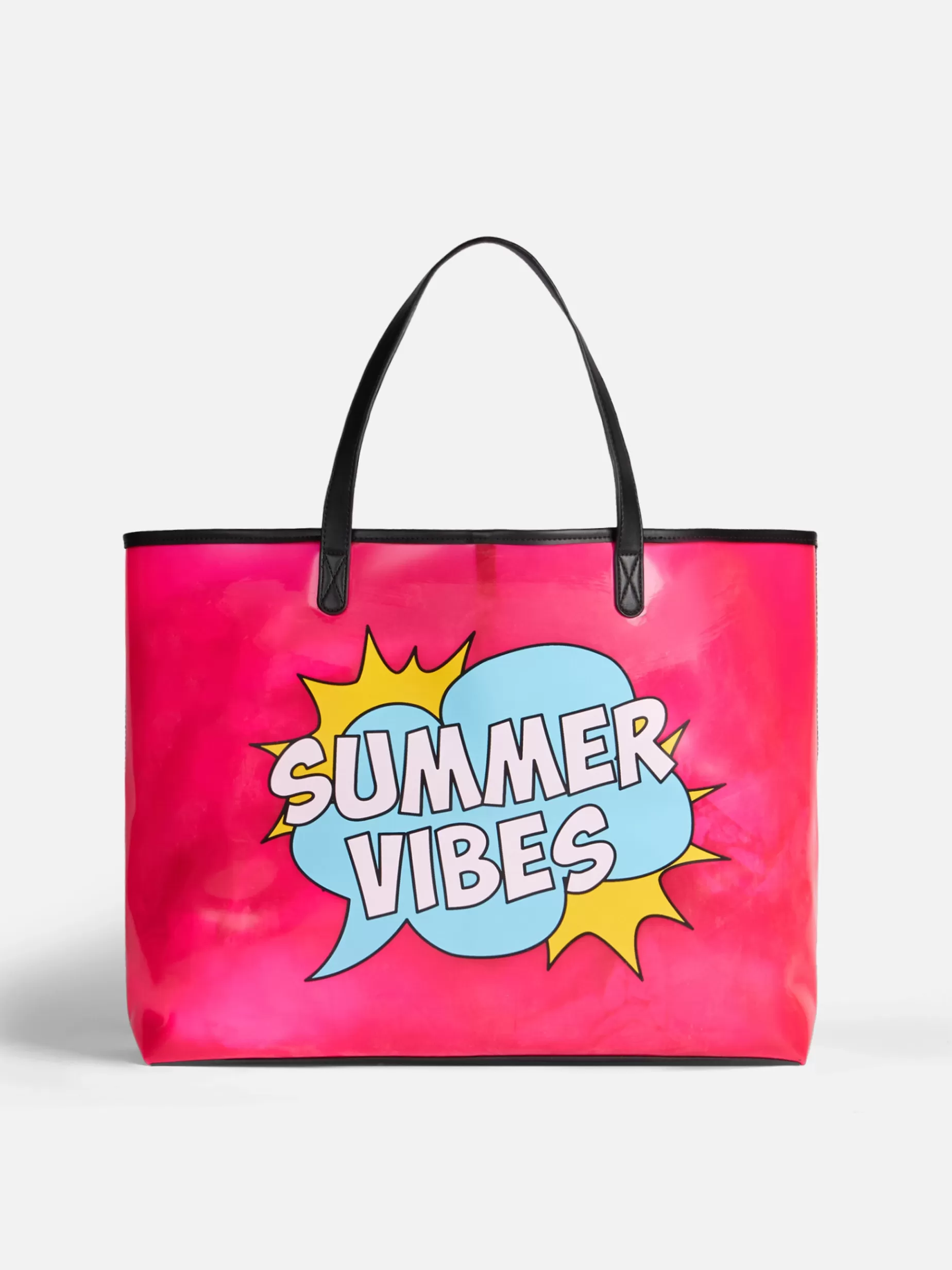 Outlet Borsa in pvc trasparente Summer vibes Donna Borse A Spalla | Borse A Spalla