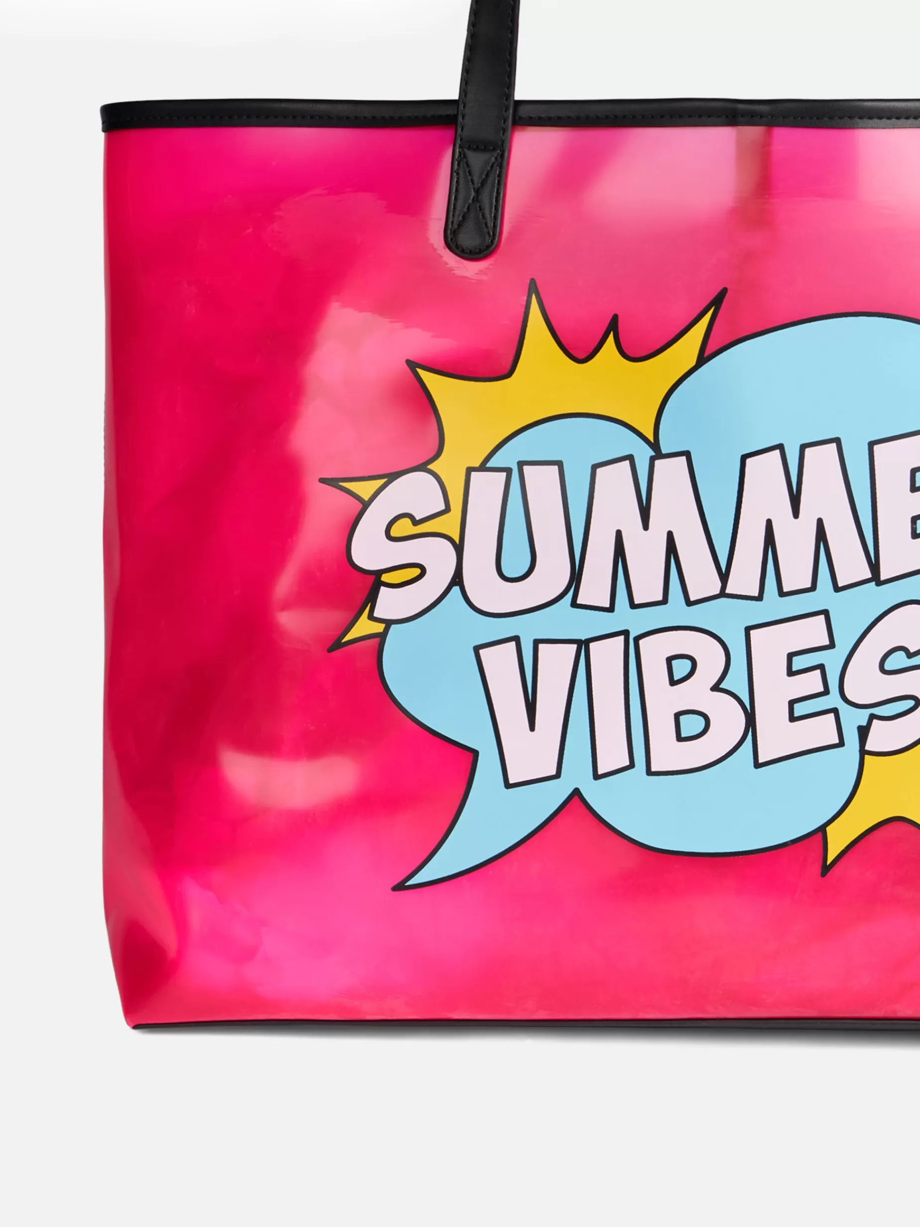 Outlet Borsa in pvc trasparente Summer vibes Donna Borse A Spalla | Borse A Spalla