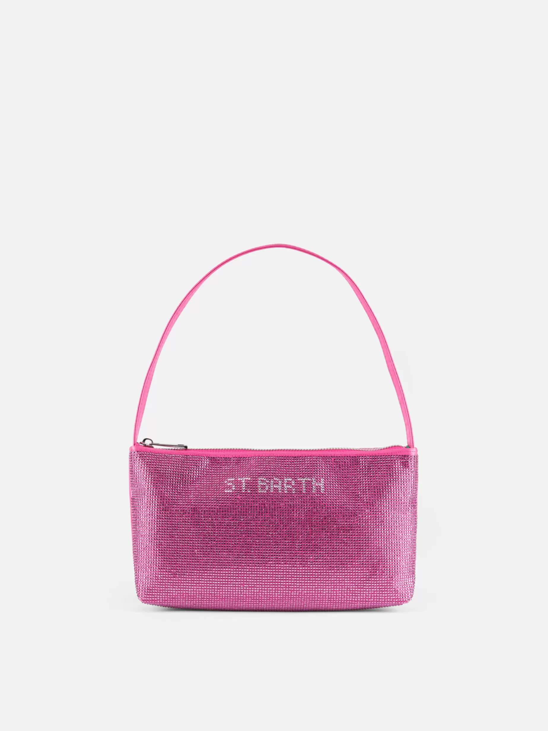 New Borsa mini con strass fucsia Donna Borse A Mano | Borse A Mano