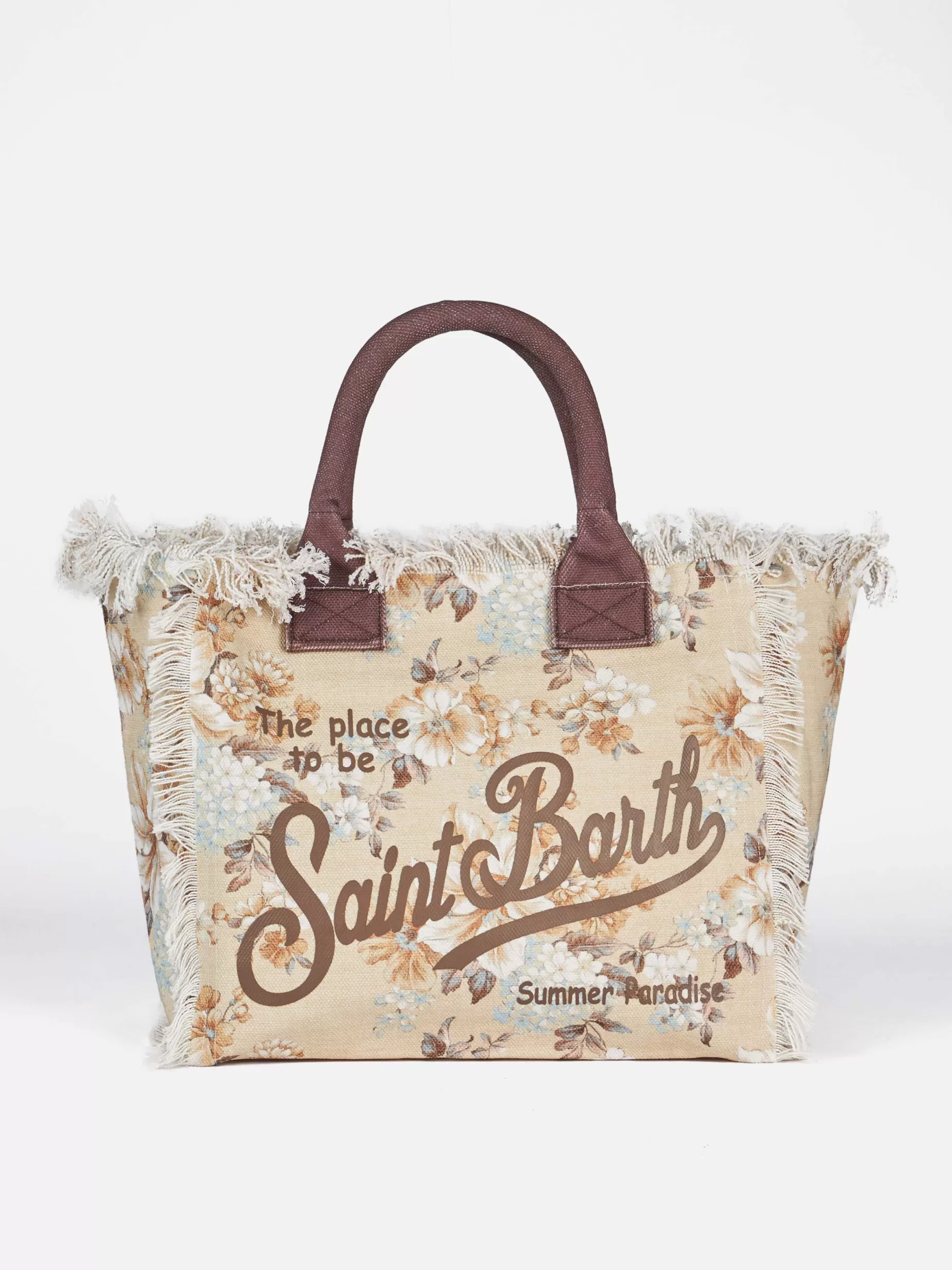 Discount Borsa tote Vanity in tela di cotone a fiori Donna Borse A Spalla | Borse A Spalla