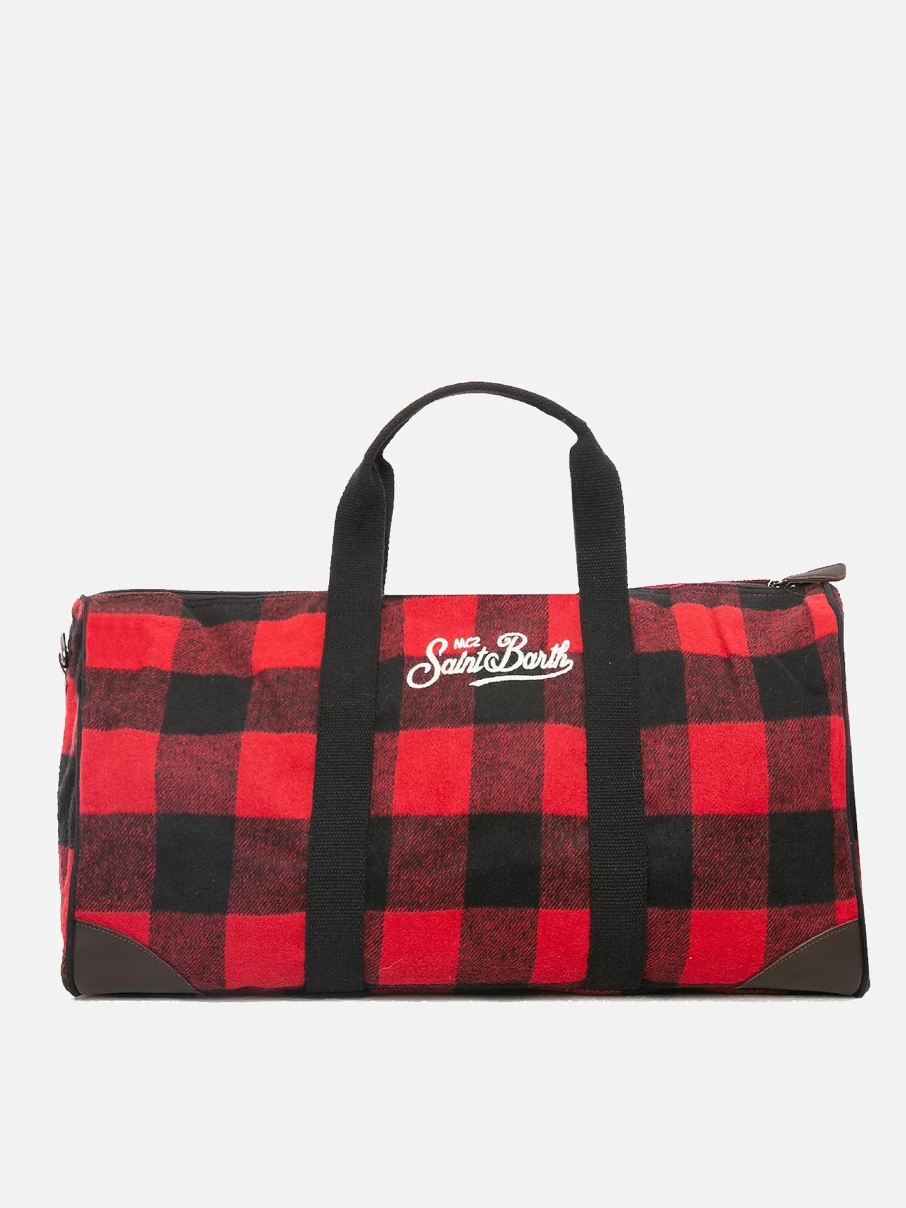 Flash Sale Borsone da viaggio con stampa tartan Donna Accessori Da Viaggio | Accessori Da Viaggio