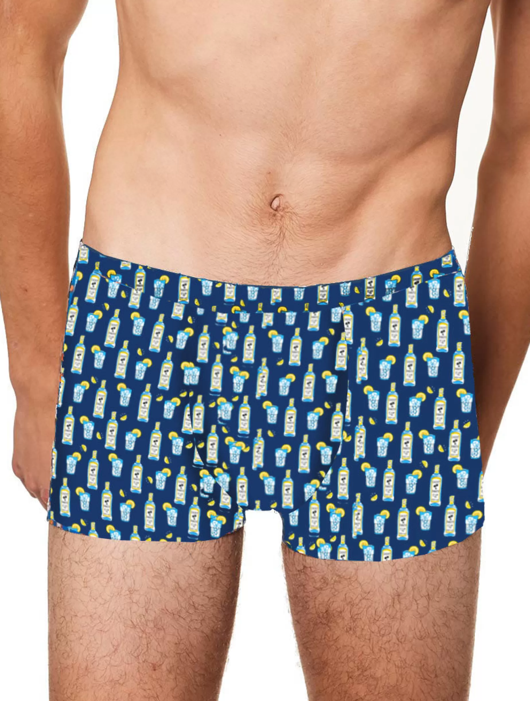 Store Boxer intimo da uomo stampa Gin tonic Uomo Intimo