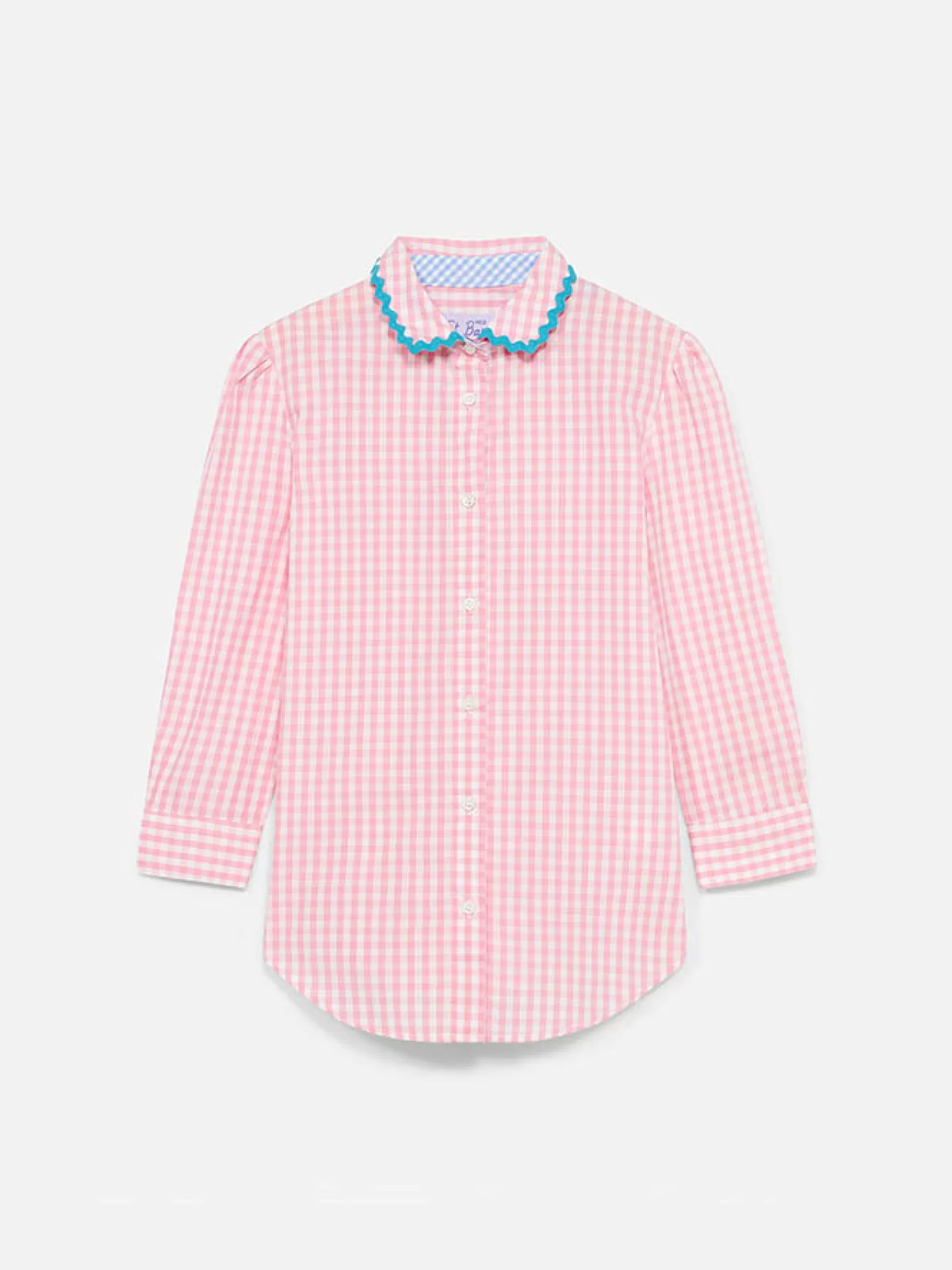 Fashion Camicia da bambina con stampa vichy Camicie