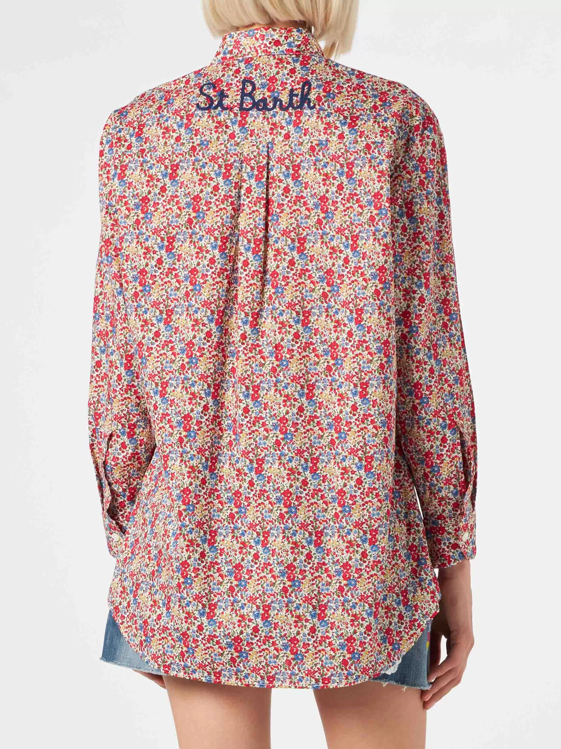 Clearance Camicia in cotone stampa Liberty | EDIZIONE SPECIALE LIBERTY Donna Camicie E Top