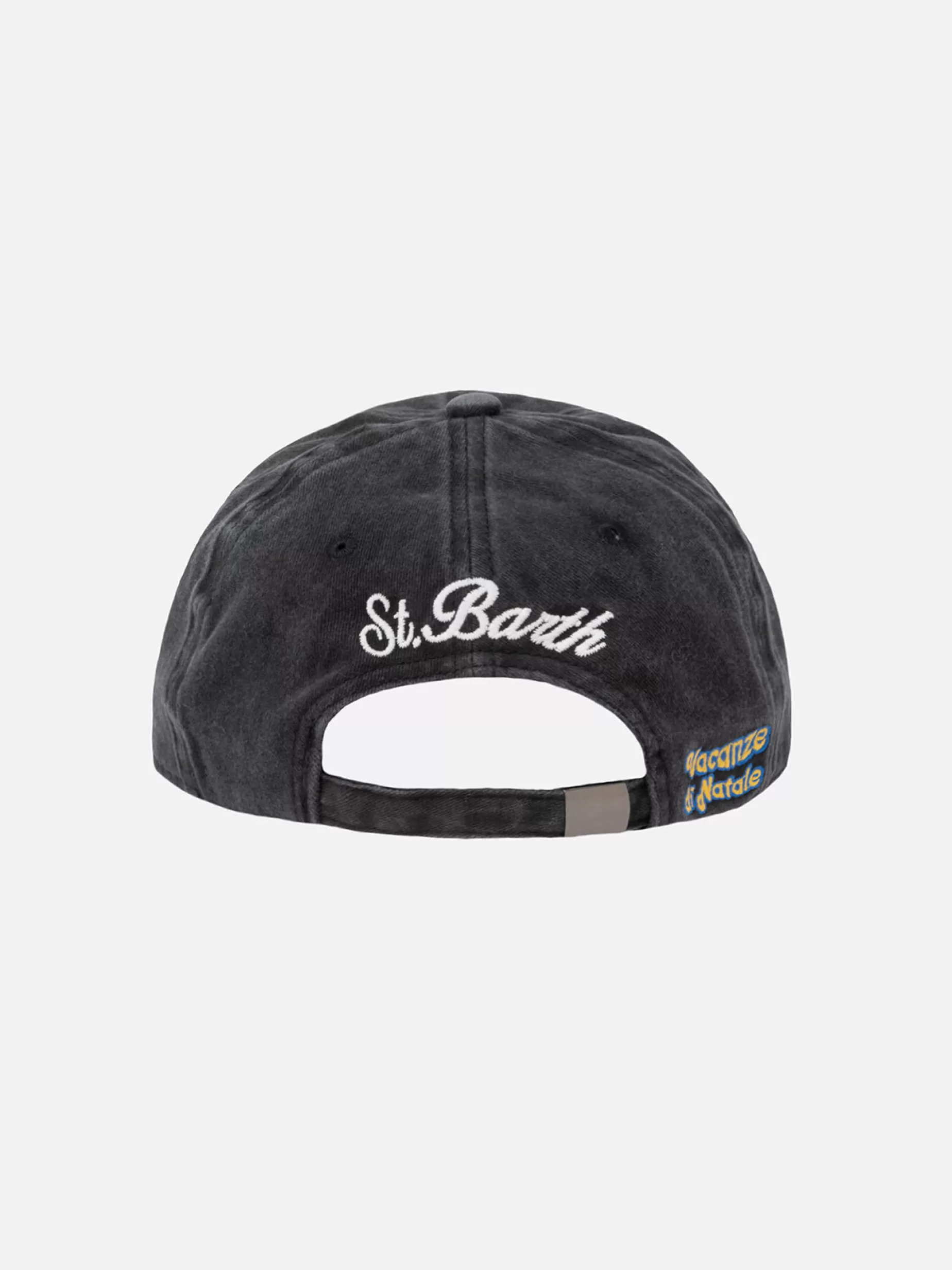 Best Cappello da baseball ricamato in denim Davis con ricamo Sole, whisky e sei in pole position | VACANZE DI NATALE EDIZIONE SPECIALE Uomo Cappelli E Berretti