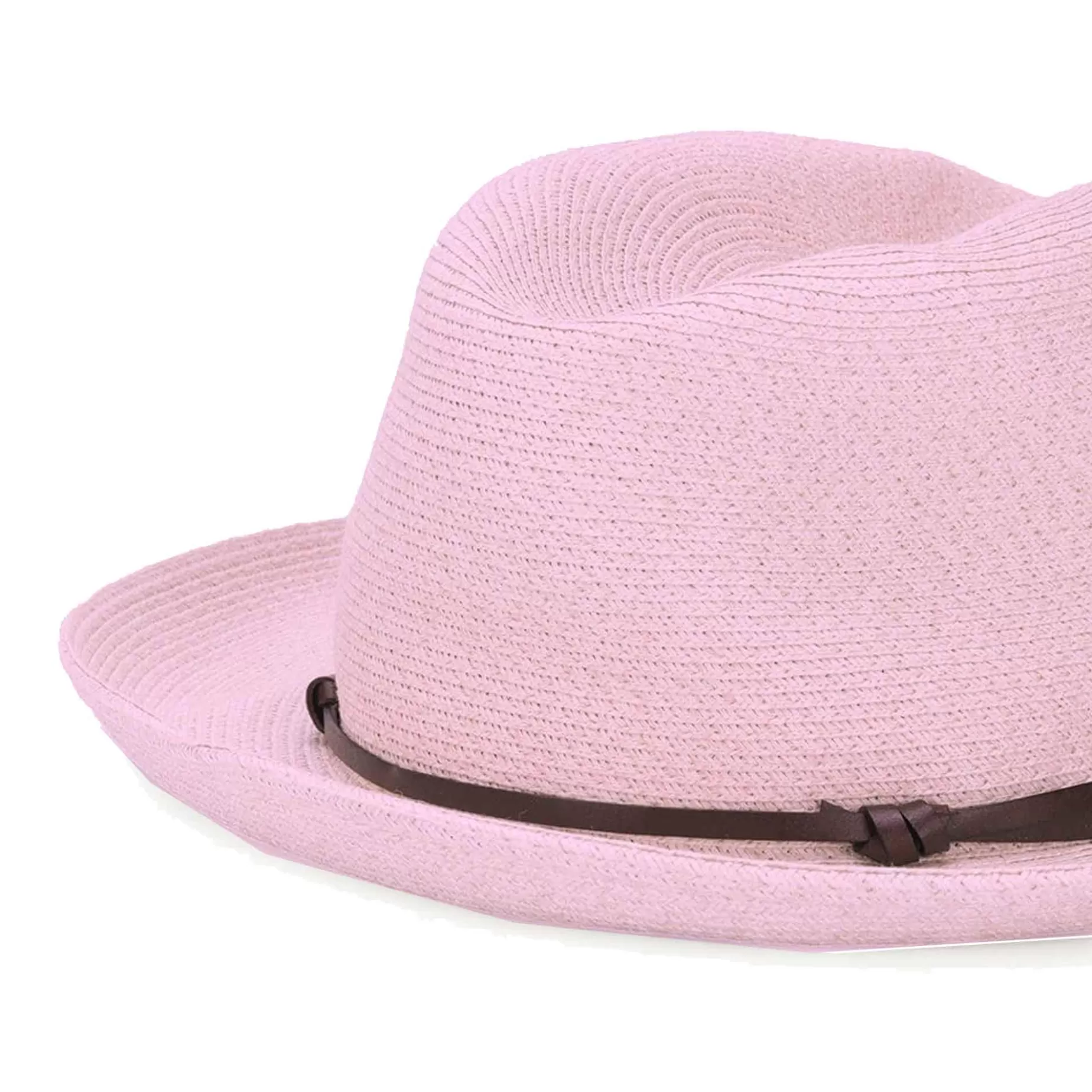 Shop Cappello in fibra di carta rosa Donna Cappelli E Berretti | Cappelli E Berretti