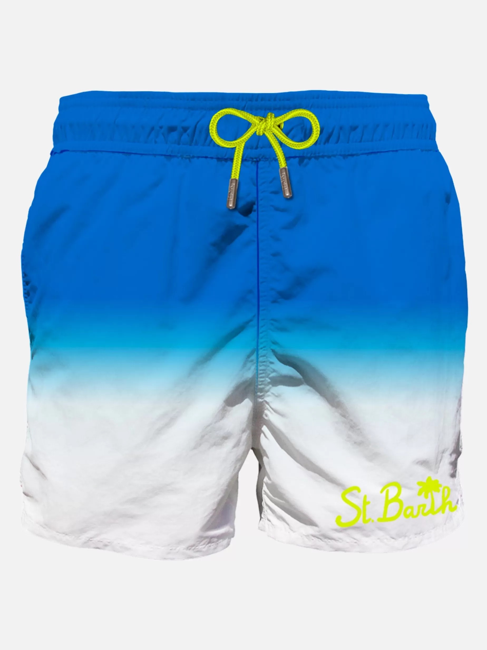 Outlet Costume da bagno classico da uomo sfumature di colore Uomo Costumi Mare Stampati | Tessuto Mano Pesca