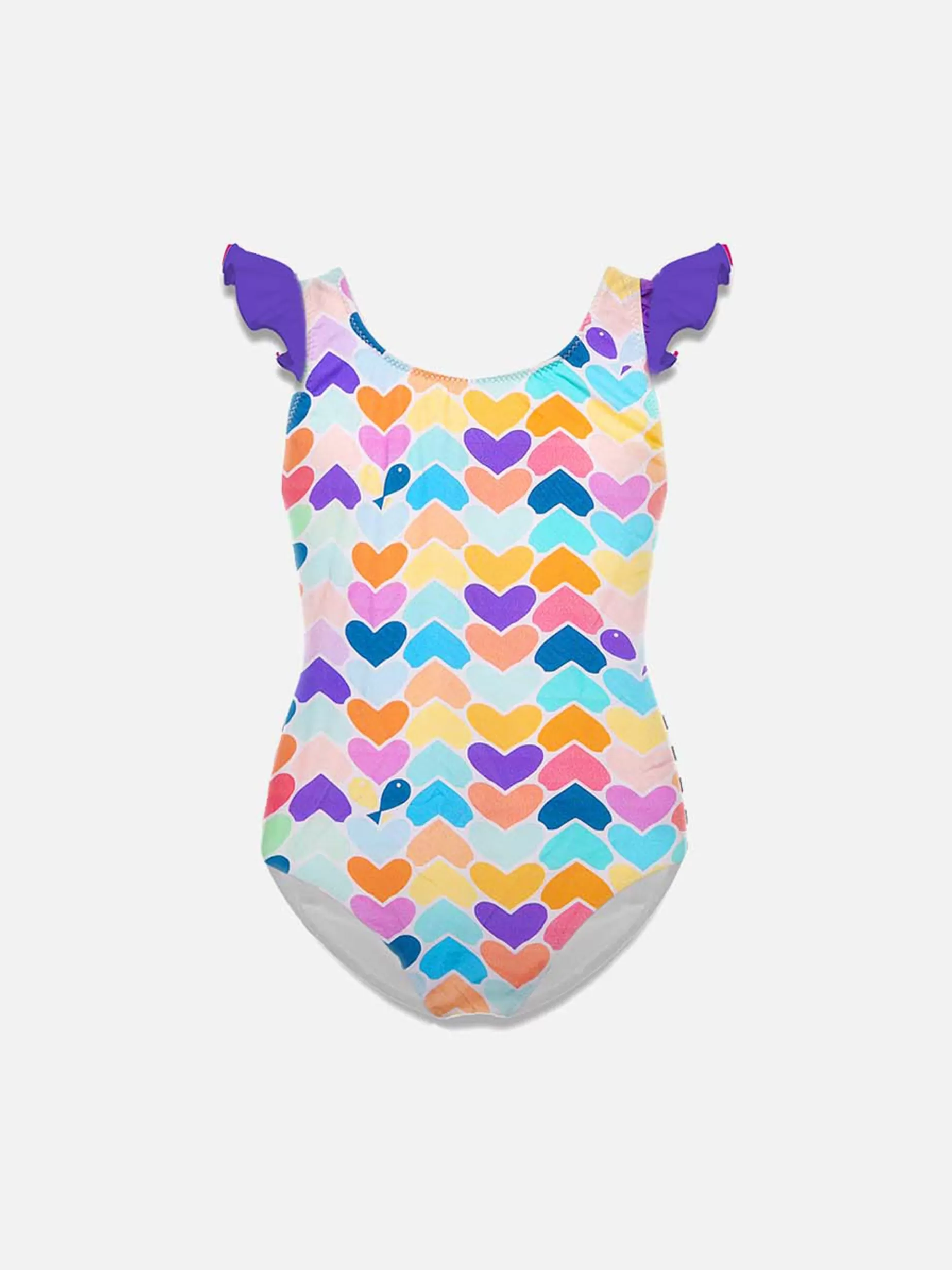 Shop Costume da bagno da bambina con volant Costumi Da Bagno Stampati | Costumi Interi