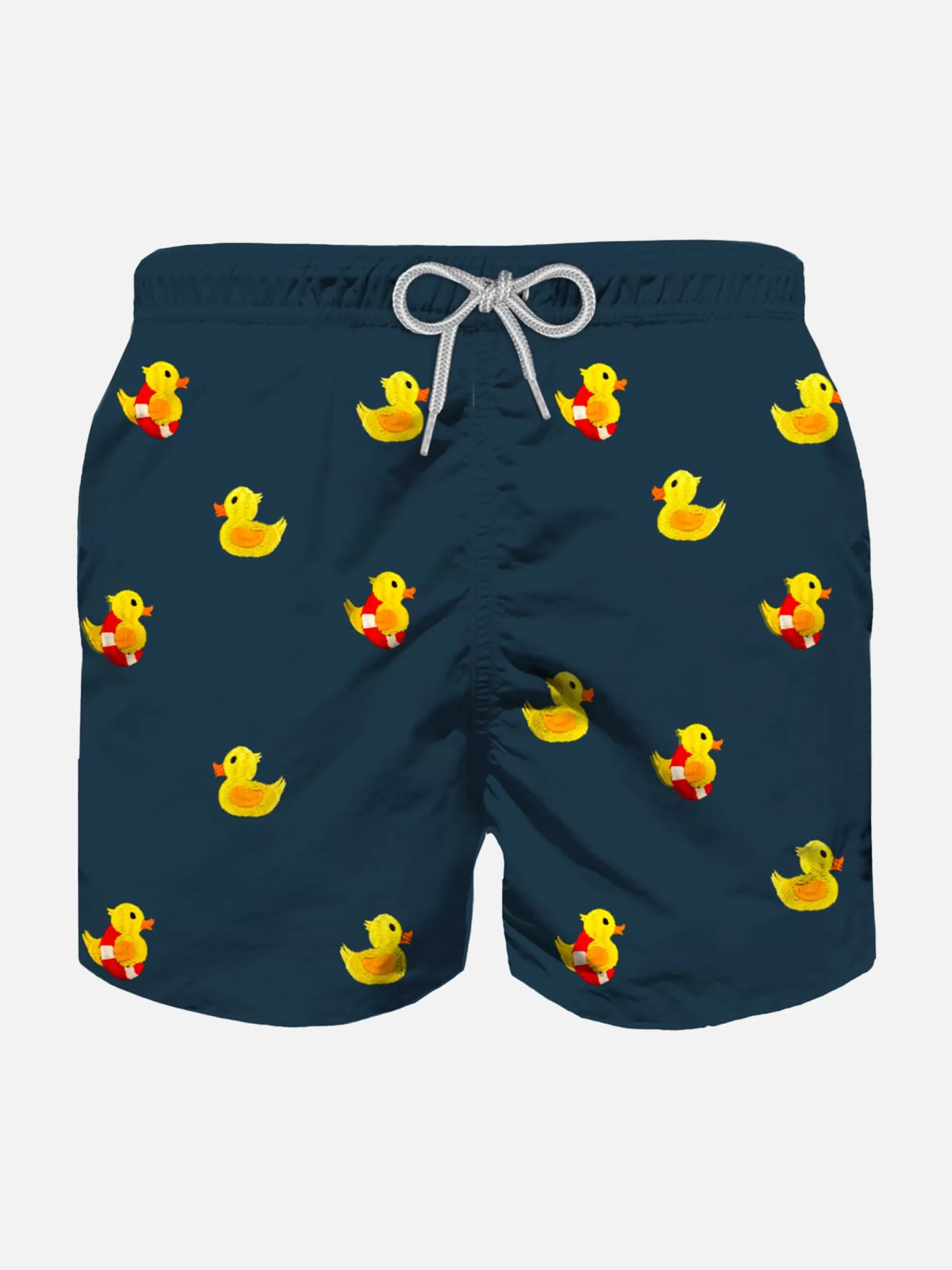 Best Sale Costume da bagno da bambino con ricamo papere Bambino Costumi Mare Stampati | Ducky Mood