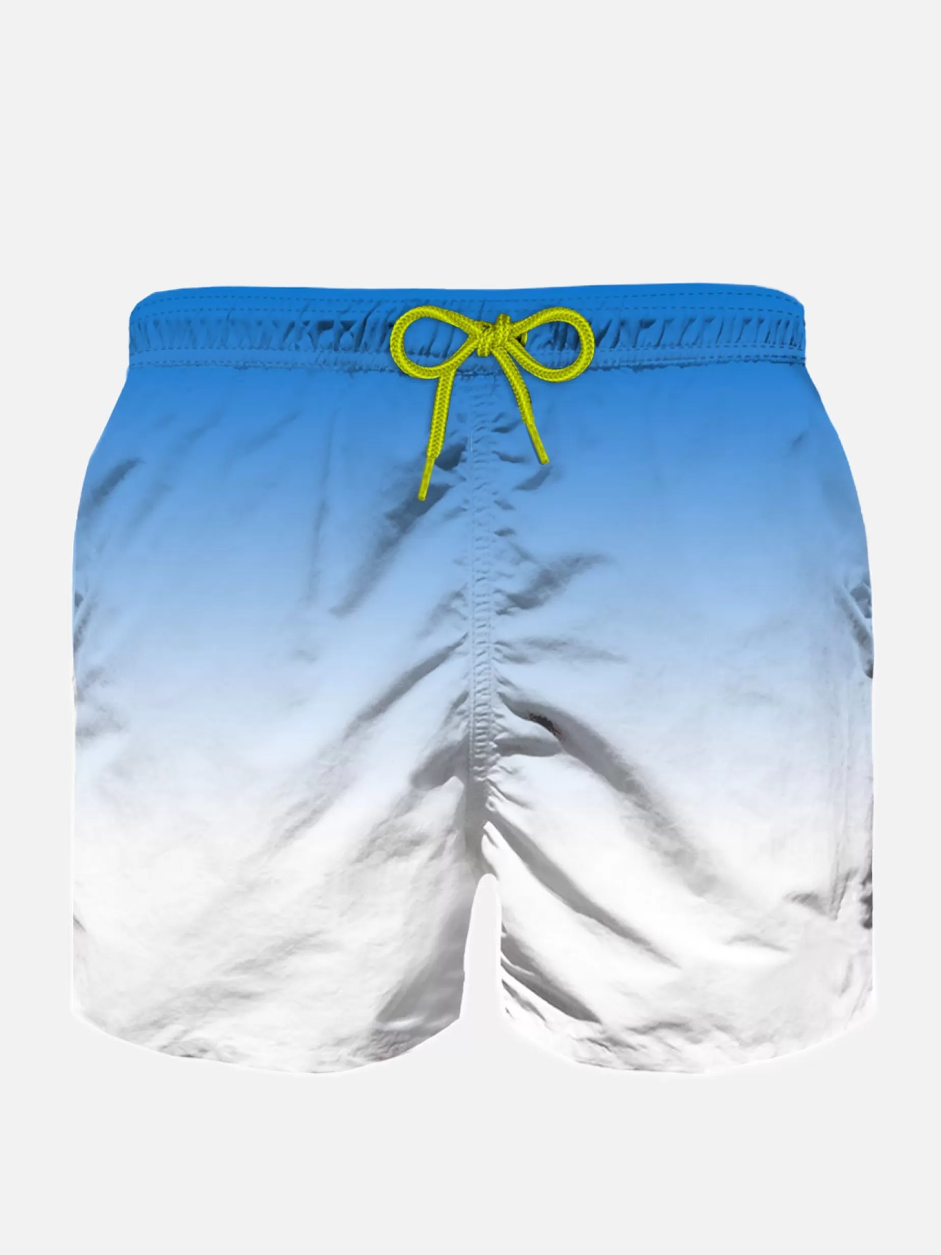 Hot Costume da bagno da bambino con stampa bluette e bianco sfumato Uomo Tessuto Mano Pesca | Tessuto Mano Pesca