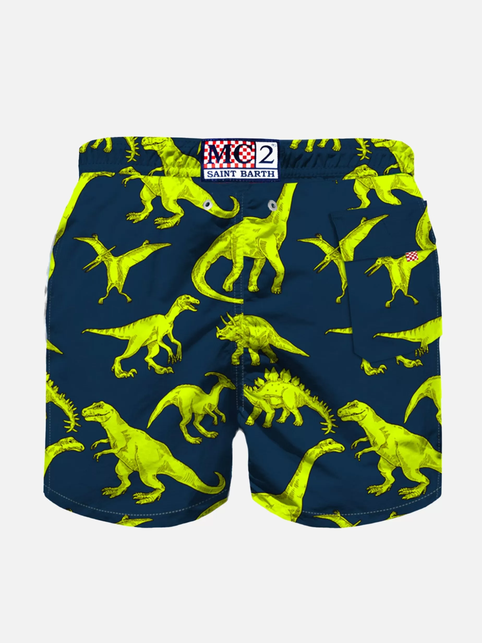 Discount Costume da bagno da bambino con stampa di dinosauri Uomo Tessuto Mano Pesca | Tessuto Mano Pesca