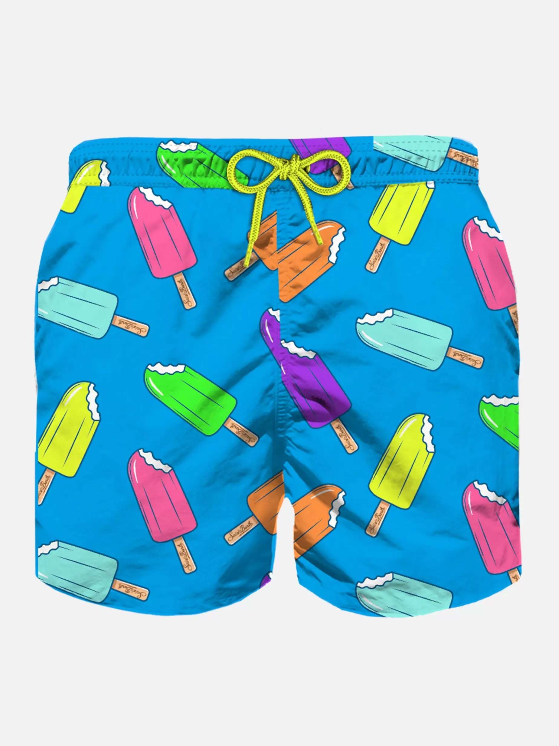 Clearance Costume da bagno da bambino con stampa gelati Uomo Tessuto Mano Pesca | Tessuto Mano Pesca